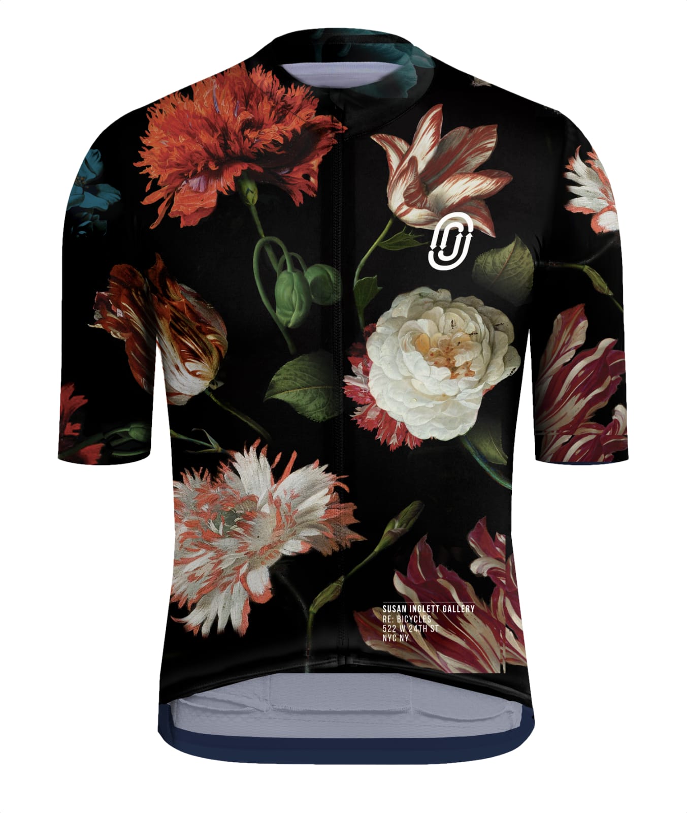 A cycling shirt with an 