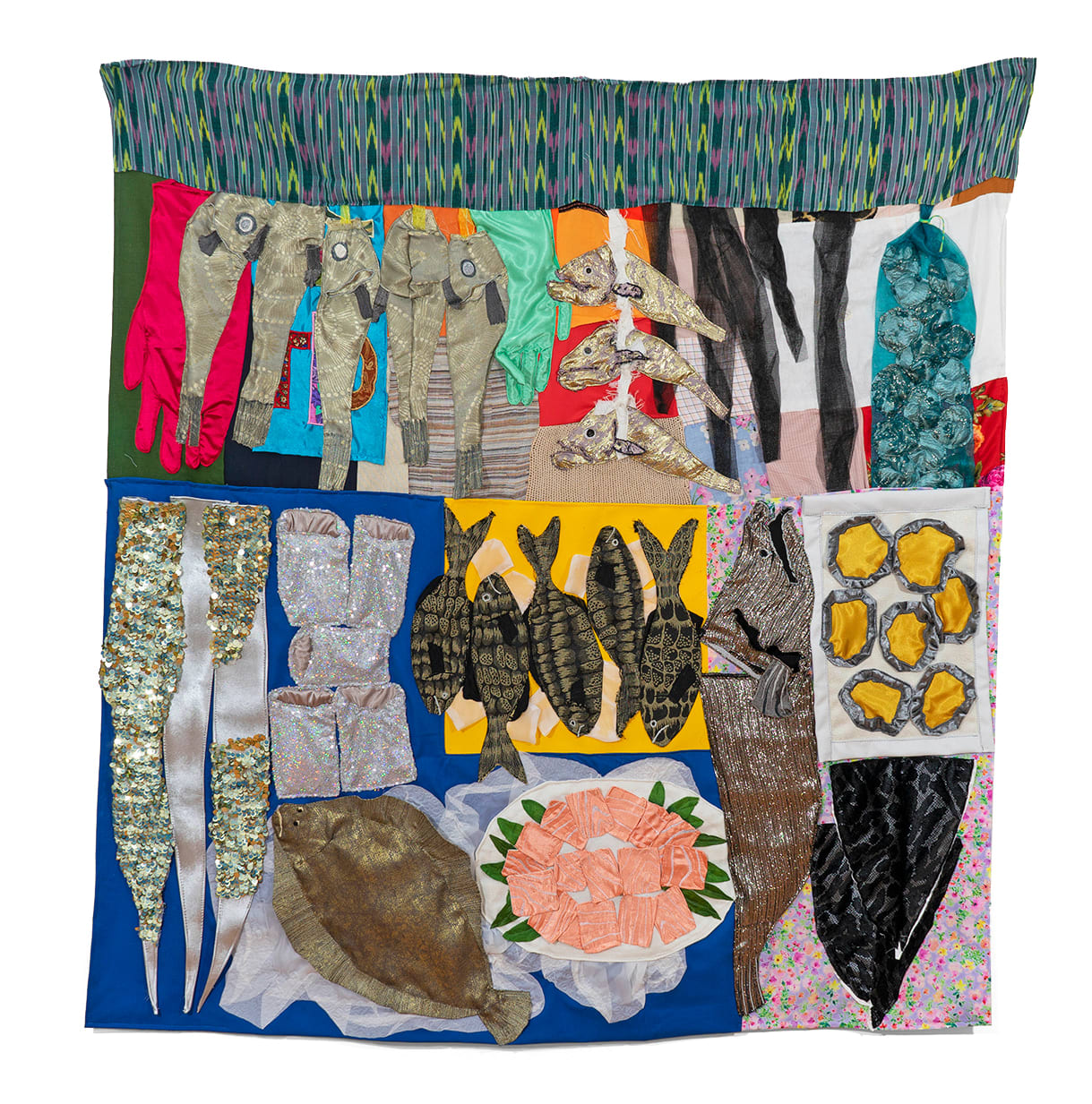 WOOMIN KIM Shijang Fish Market II 2021 Susan Inglett Gallery