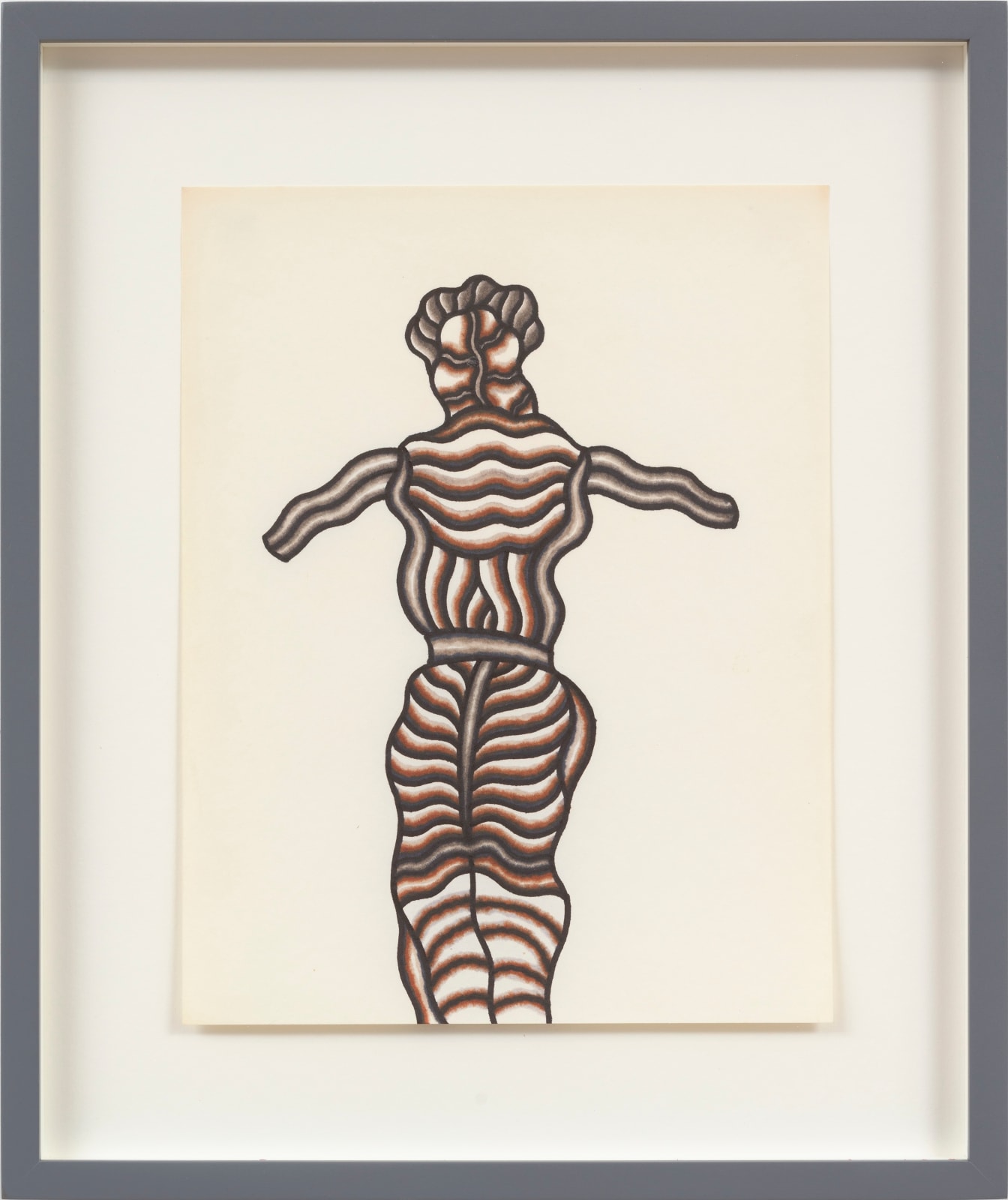 Abstract figure on paper