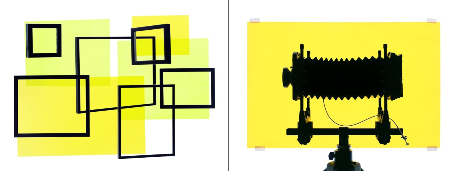 SARAH CHARLESWORTH, Camera with Yellow, 2009