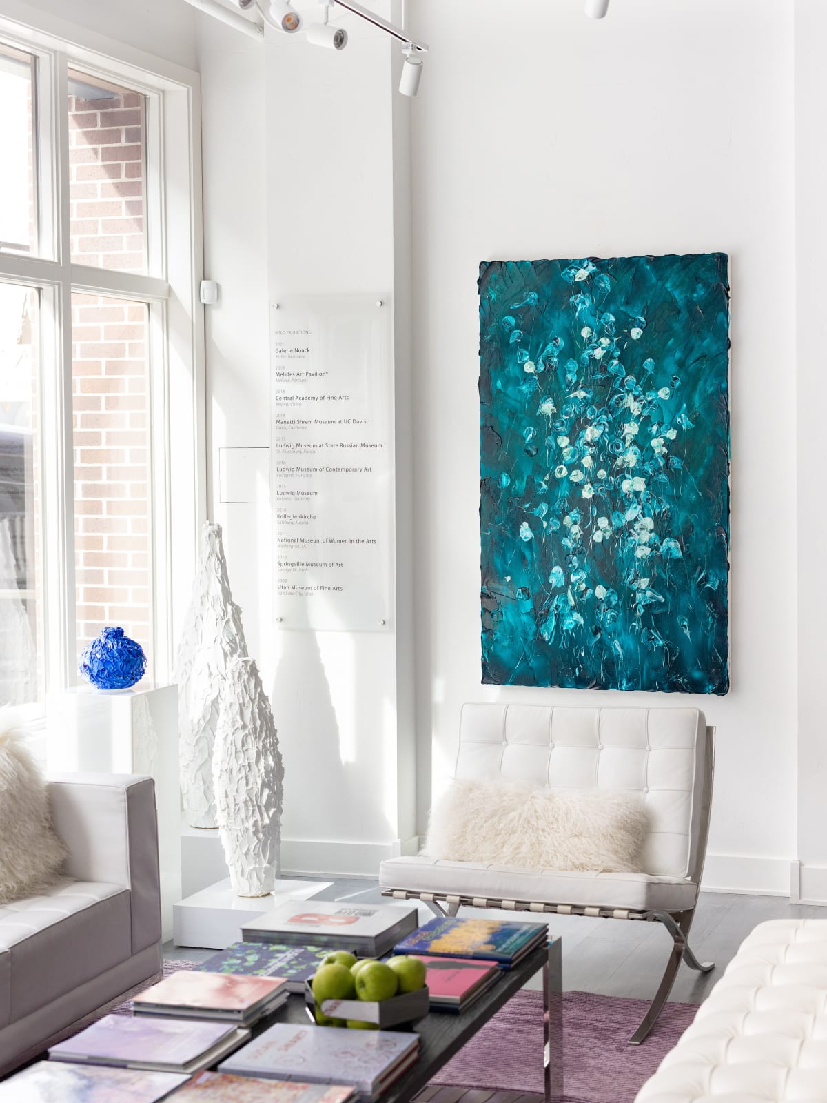 Susan Swartz, Nature's Bouquet in Blue, 2022