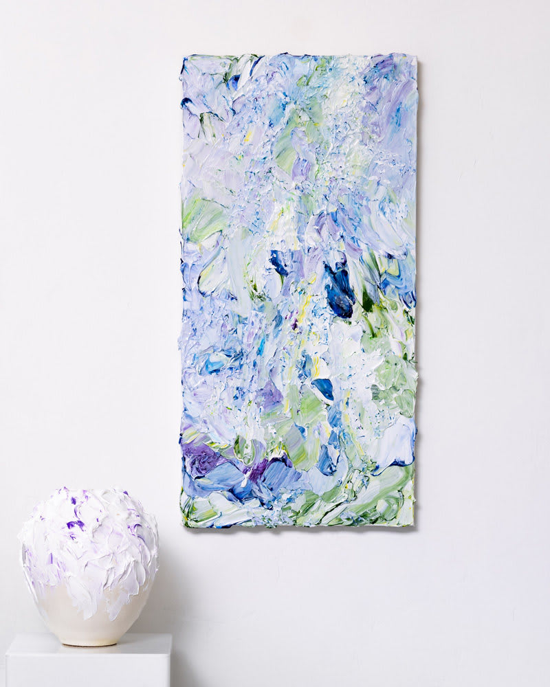 Susan Swartz, Vase (small, purple), 2019