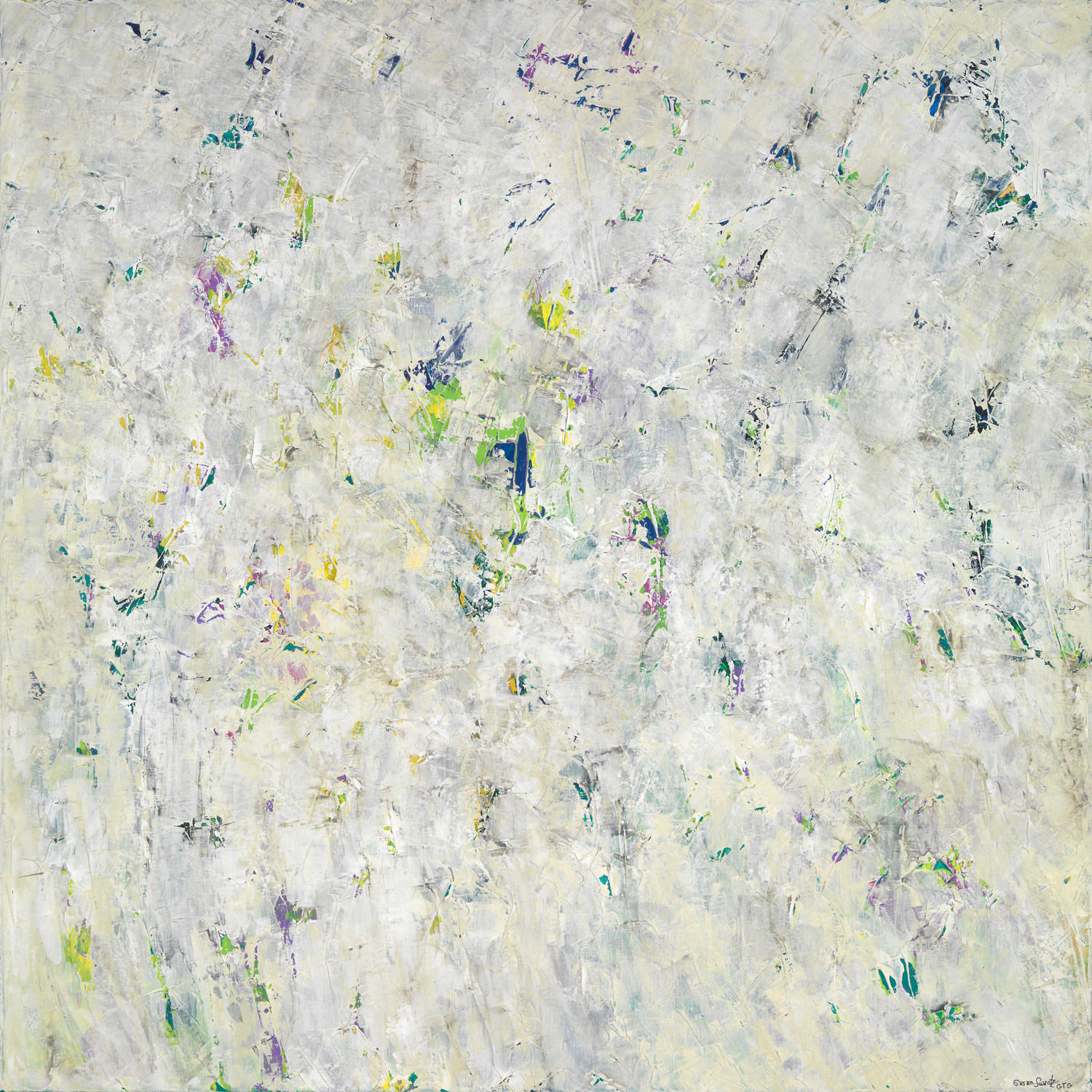 Susan Swartz, Contemplation in Square 4, 2014