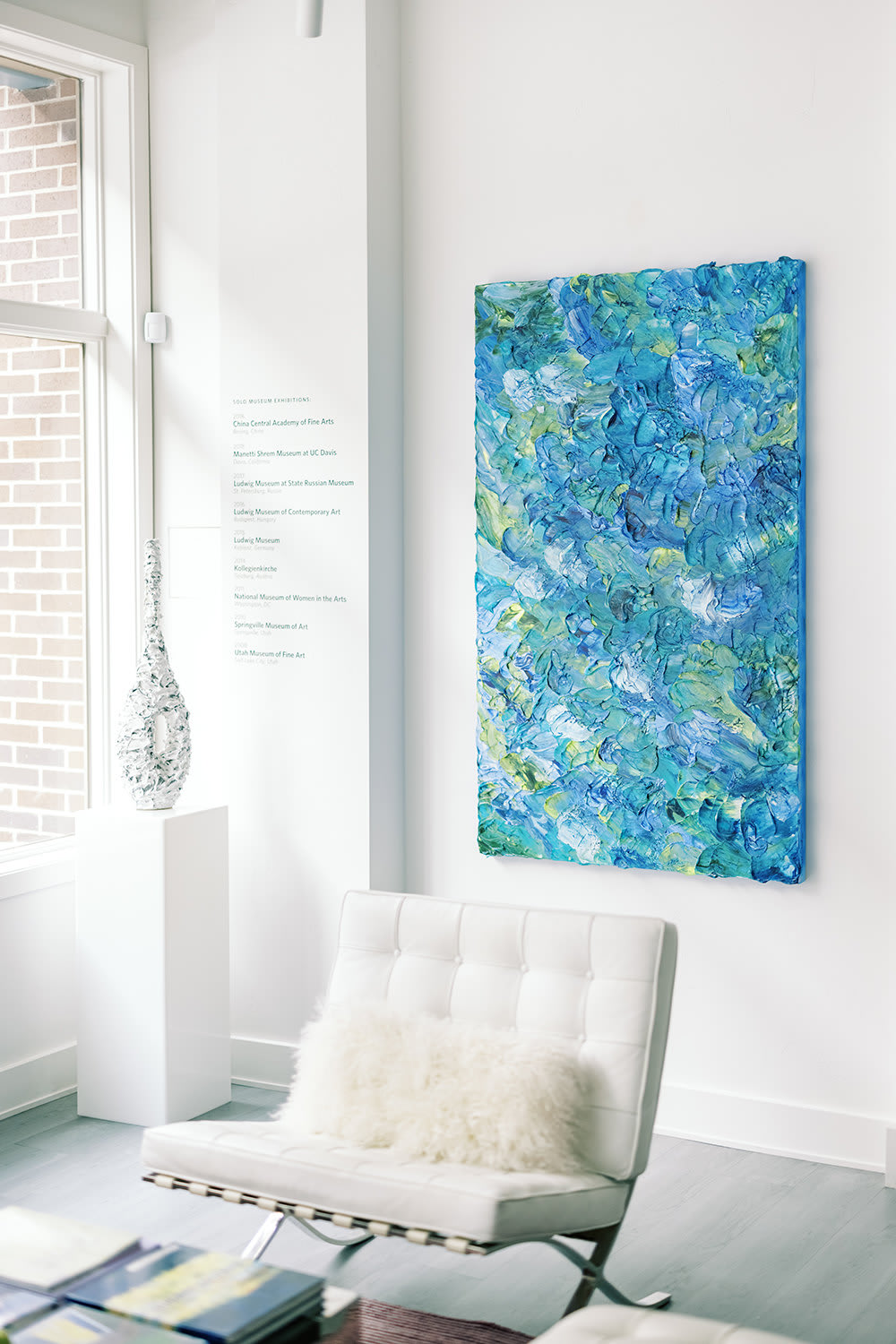 Susan Swartz, Emerald Blue, 2021