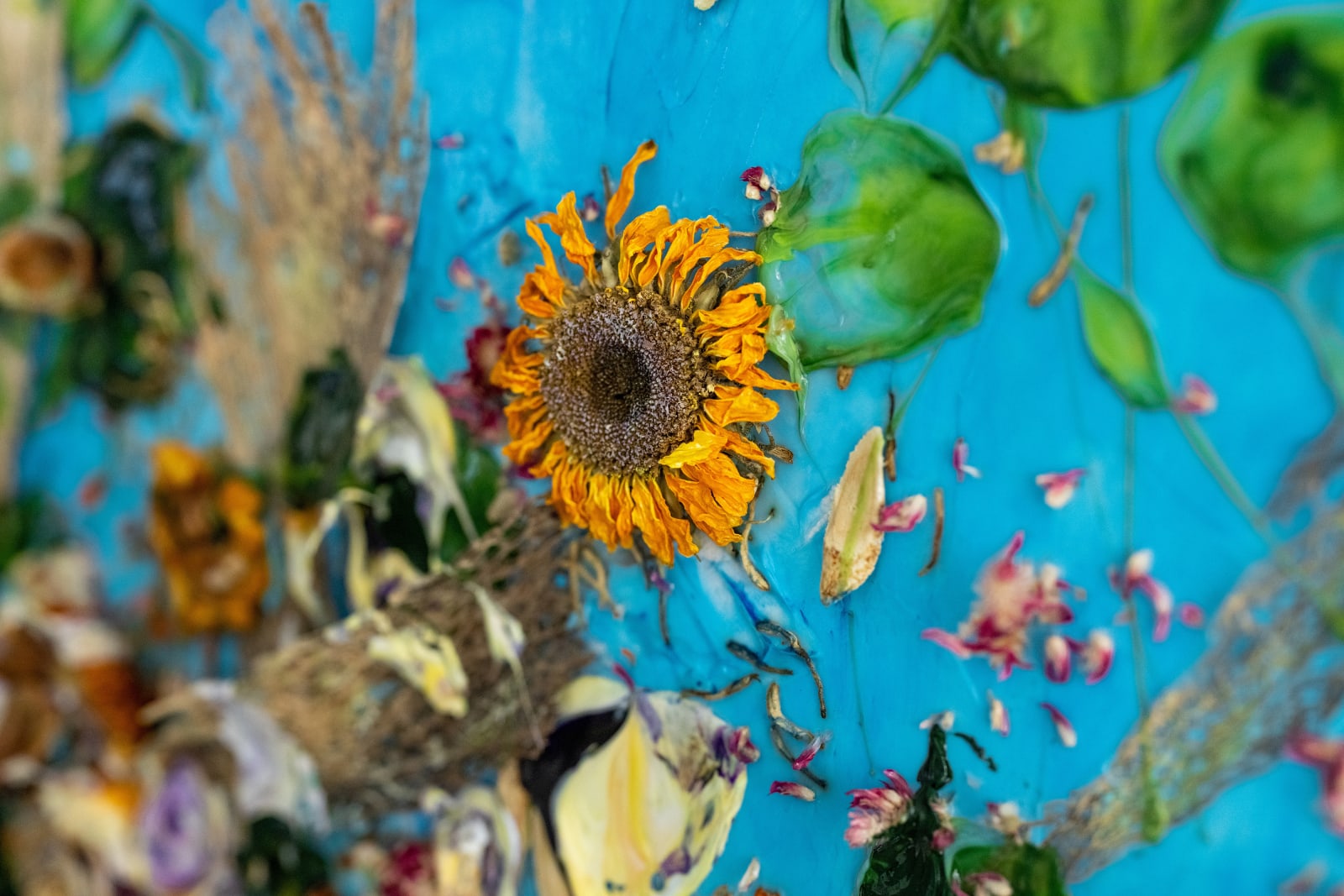 Susan Swartz, Sunflowers 4, 2023