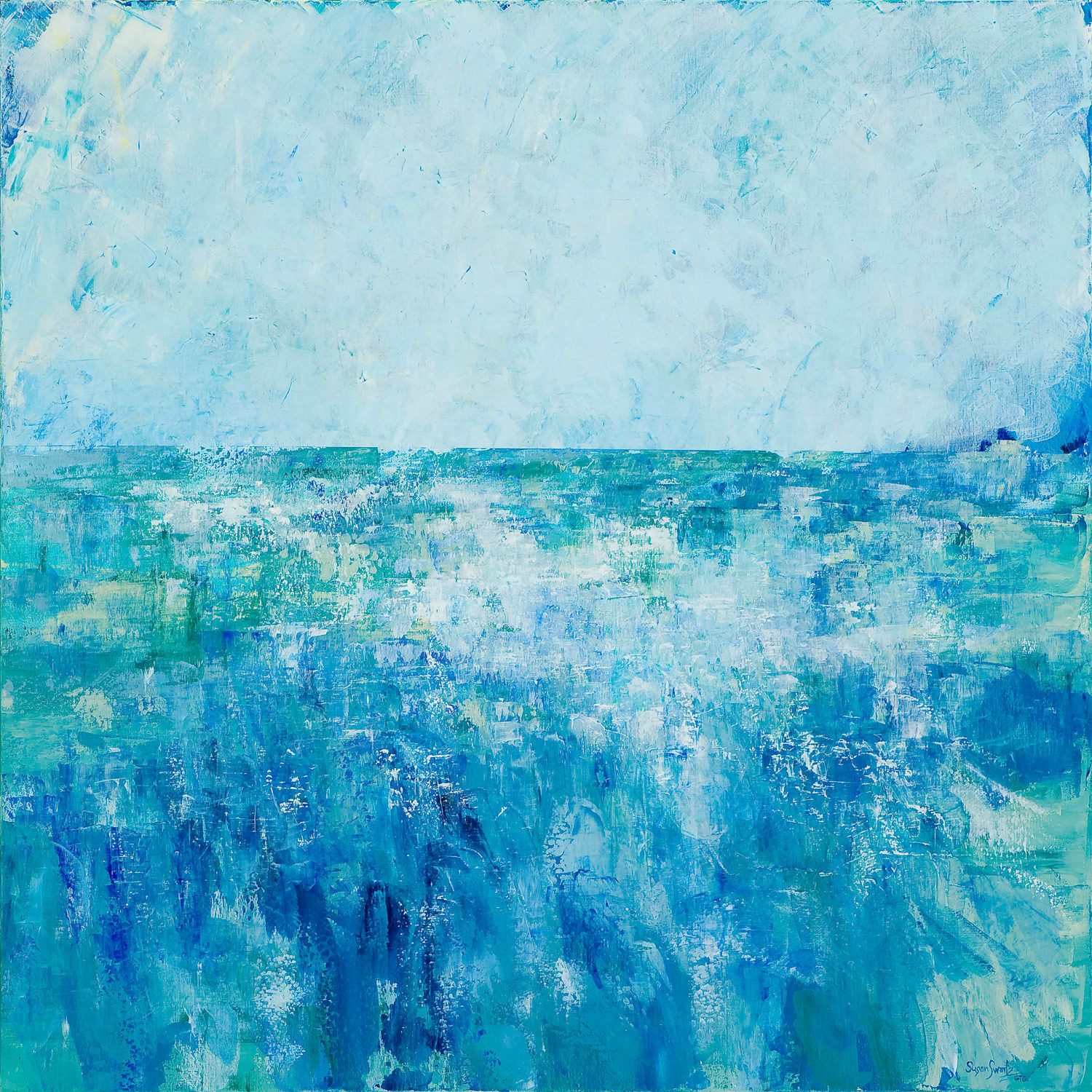 Susan Swartz, Turquoise Horizon, 2011