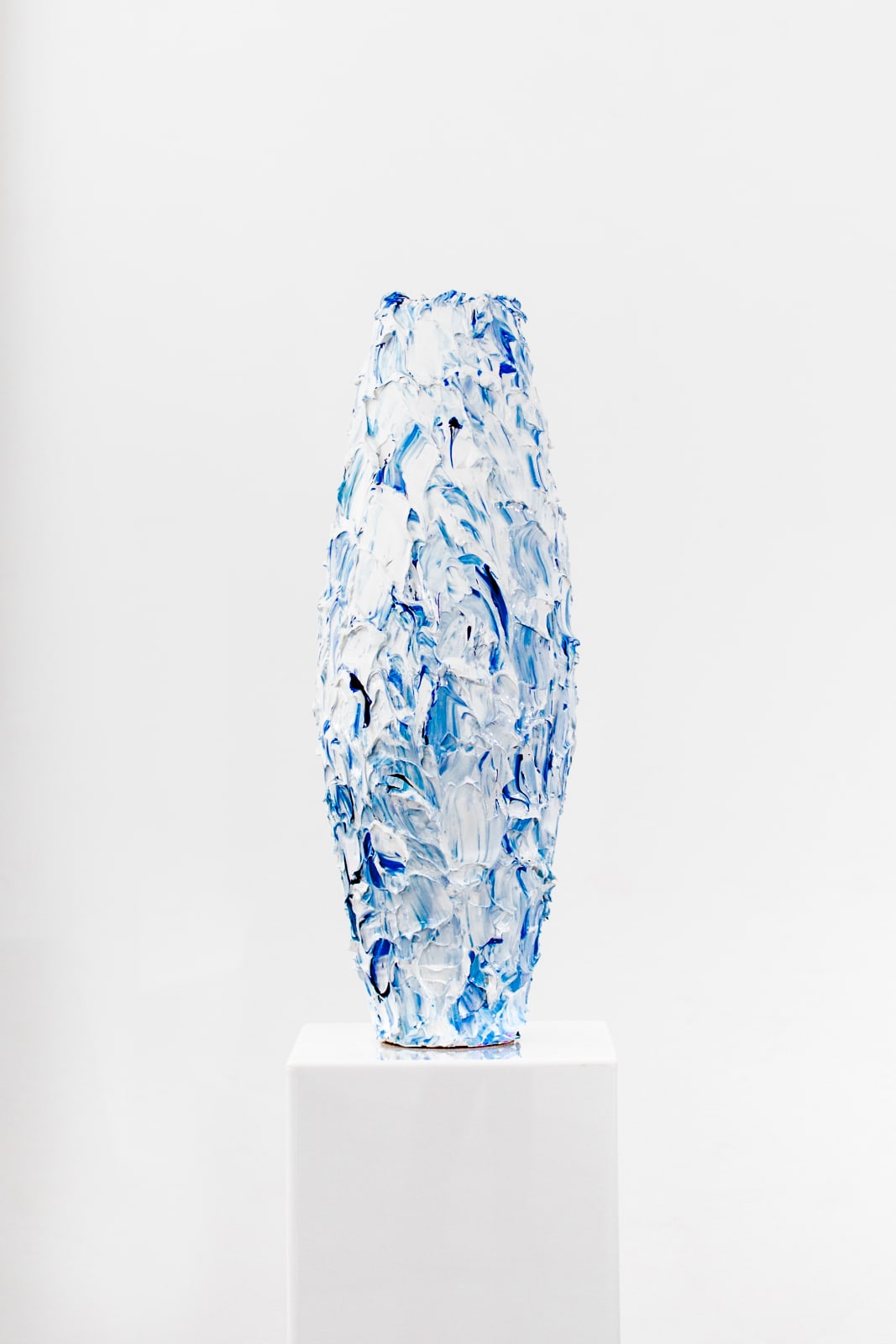Susan Swartz, Vase (medium, blue), 2019