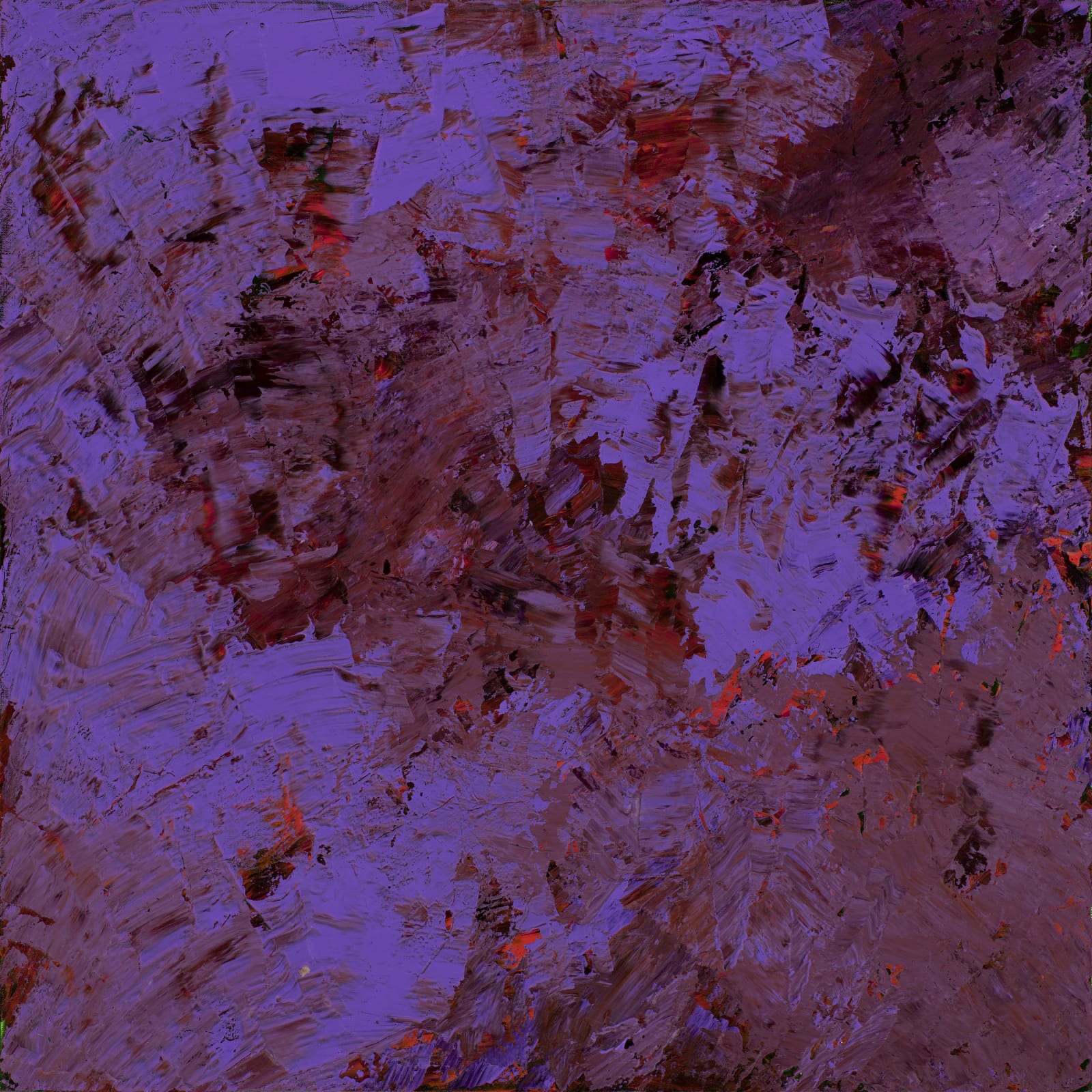 Susan Swartz, Contemplation in Purple, 2014