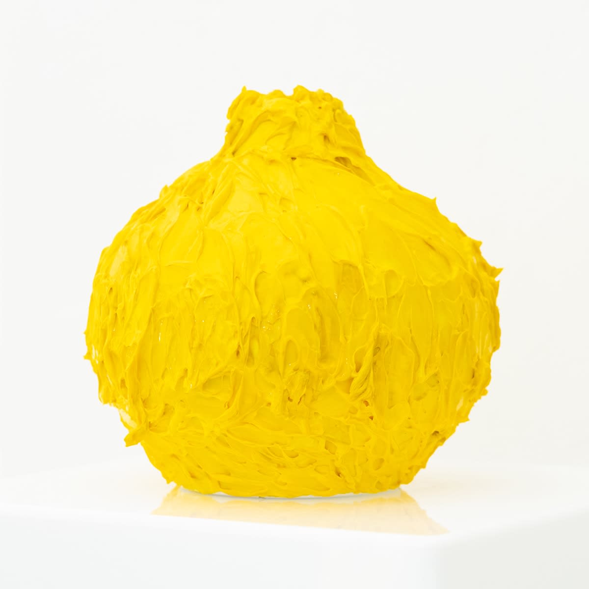 Susan Swartz, Vase (extra small, yellow 2), 2022