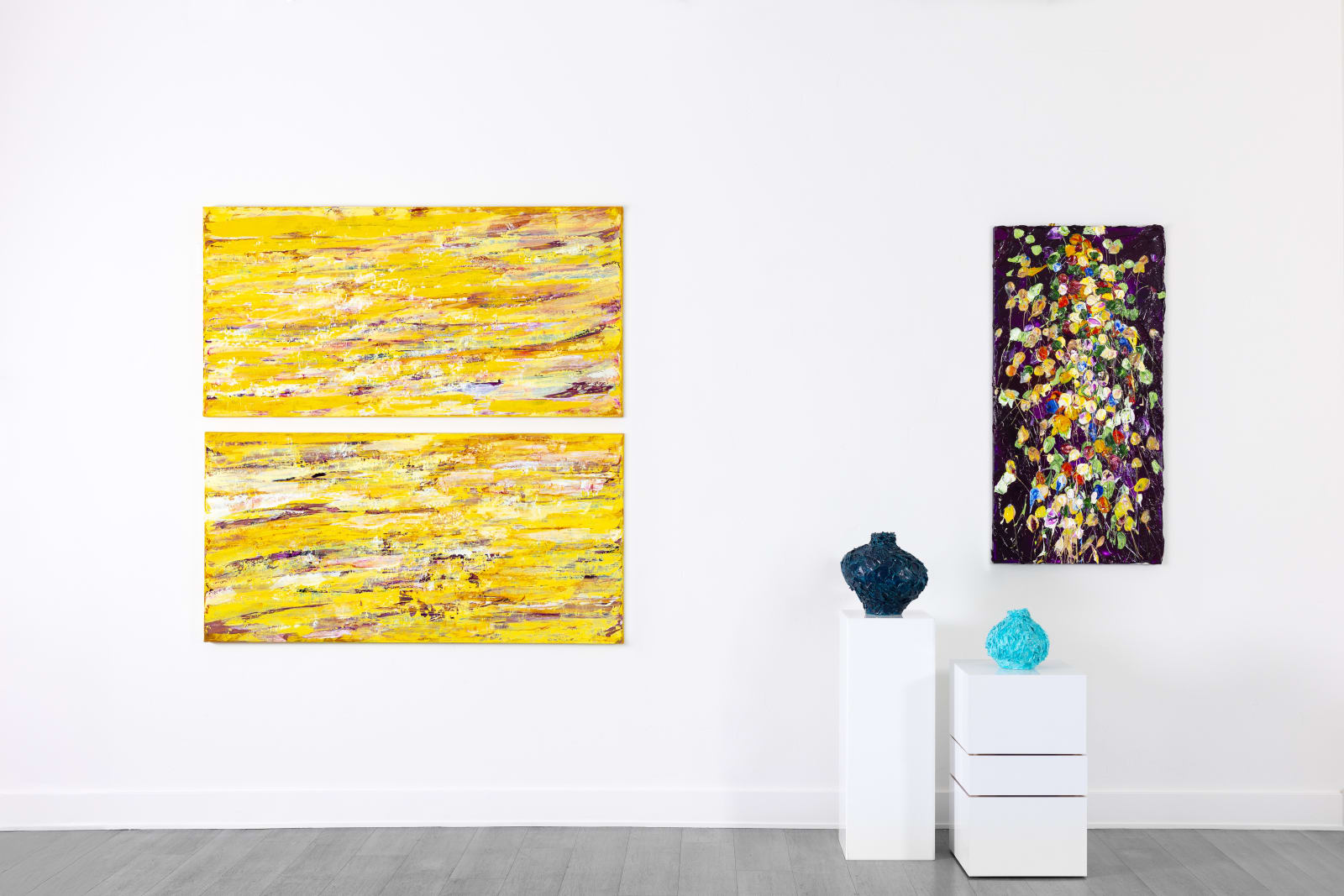 Susan Swartz, Creation 7 Diptych (Bottom), 2014