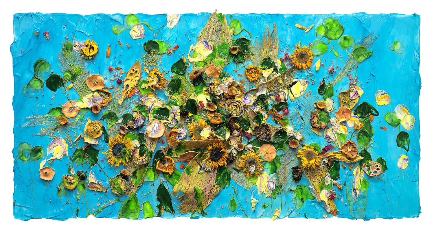 Susan Swartz, Sunflowers 4, 2023