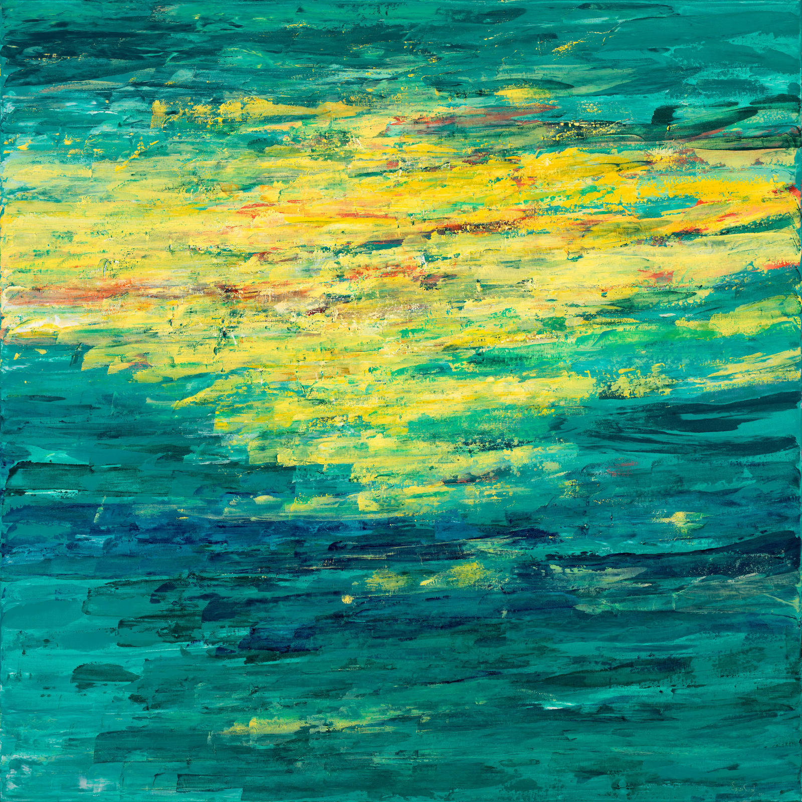 Susan Swartz, Turquoise Reflection, 2014