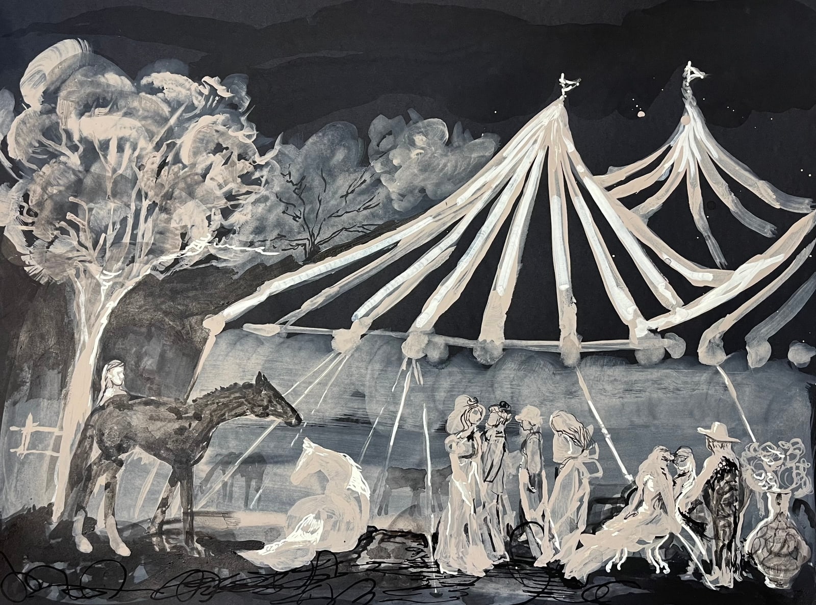 Suzy Spence, Night Carnival, 2023