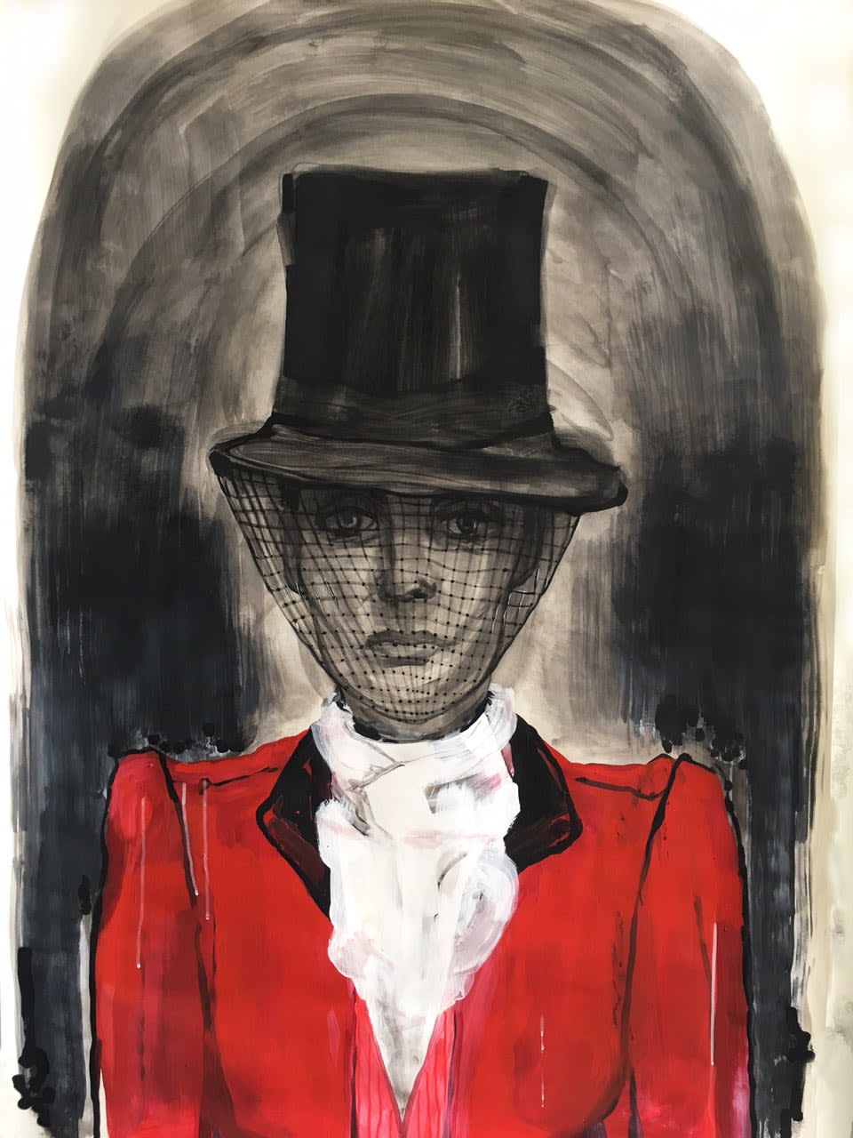 Suzy Spence, Widow (Pink Coat), 2018