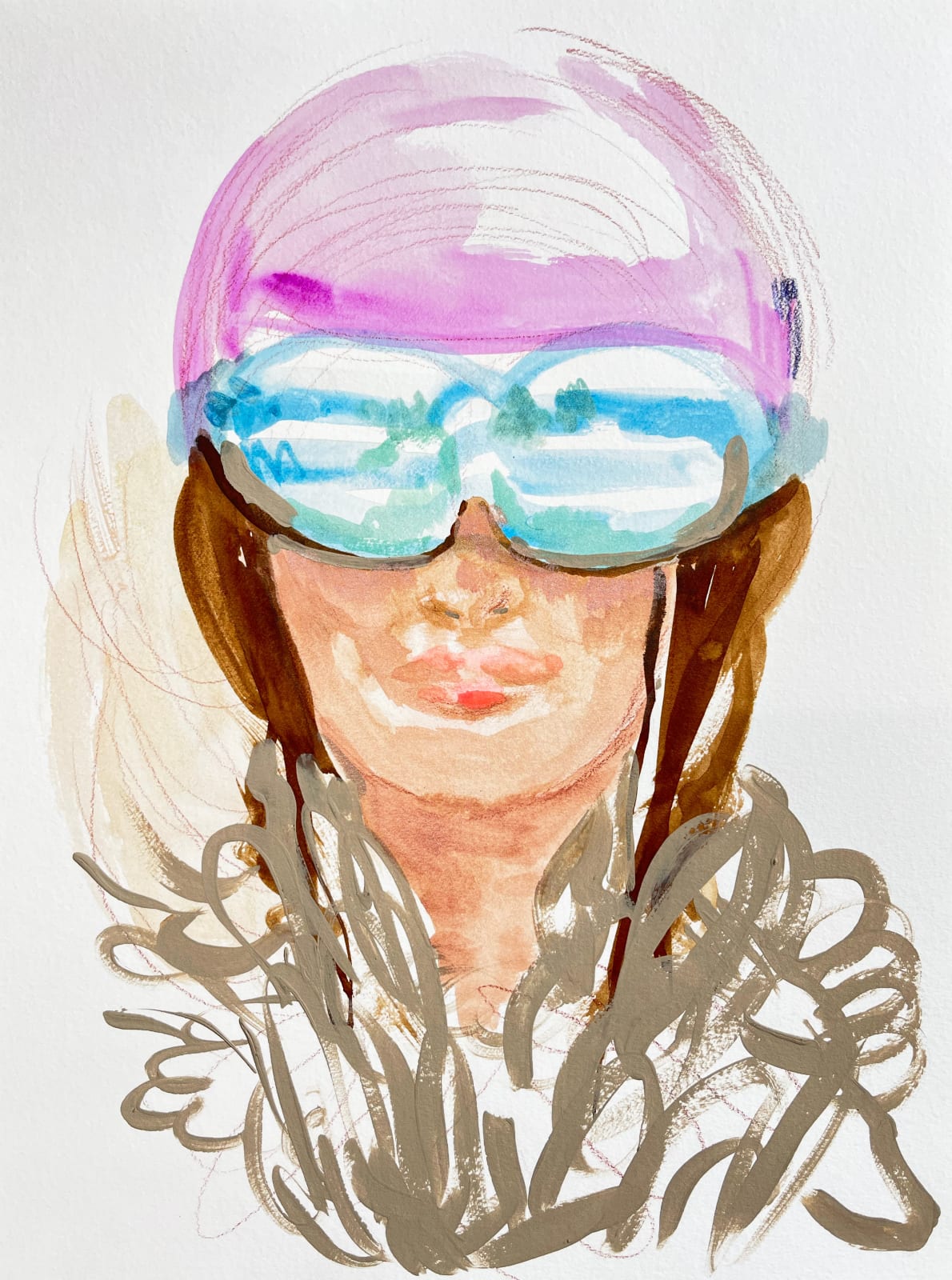 Suzy Spence, Lavendar Racer, 2024