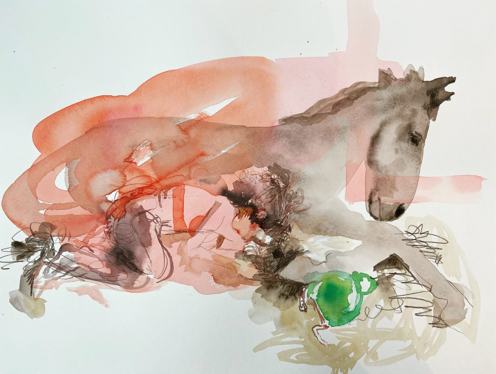 Suzy Spence, Resting Racer, 2023