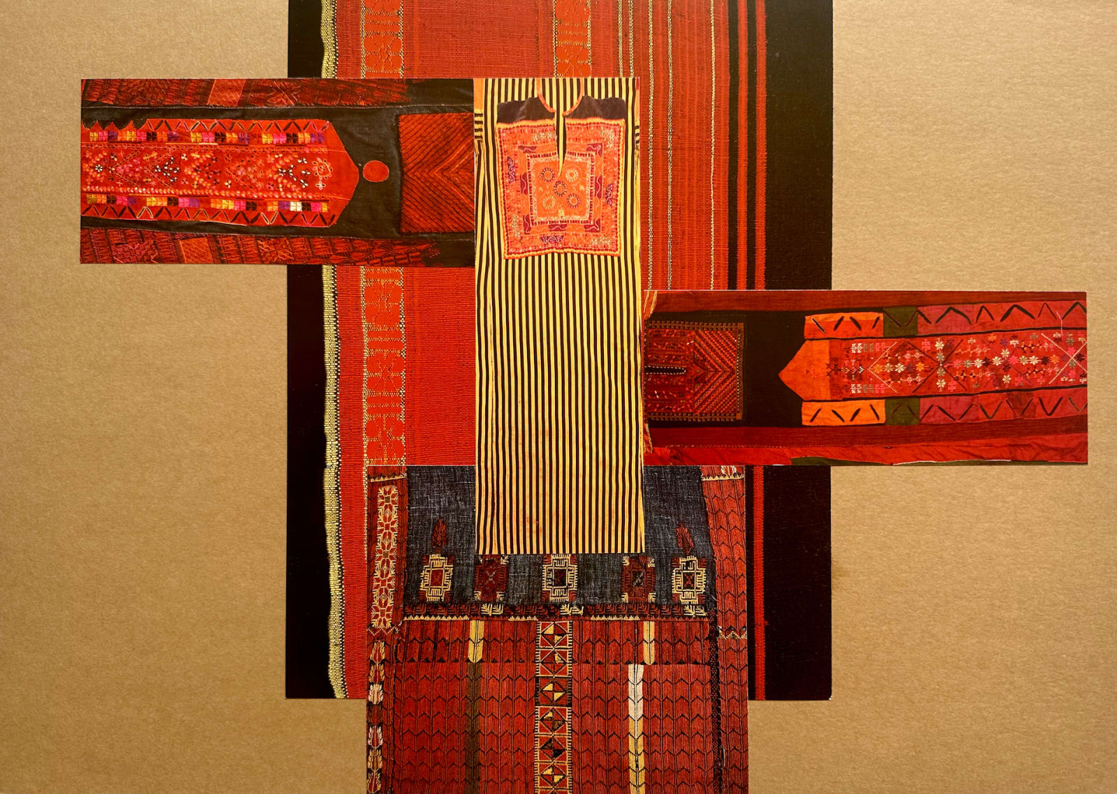 Hazem Harb, Stitching unity, 2024