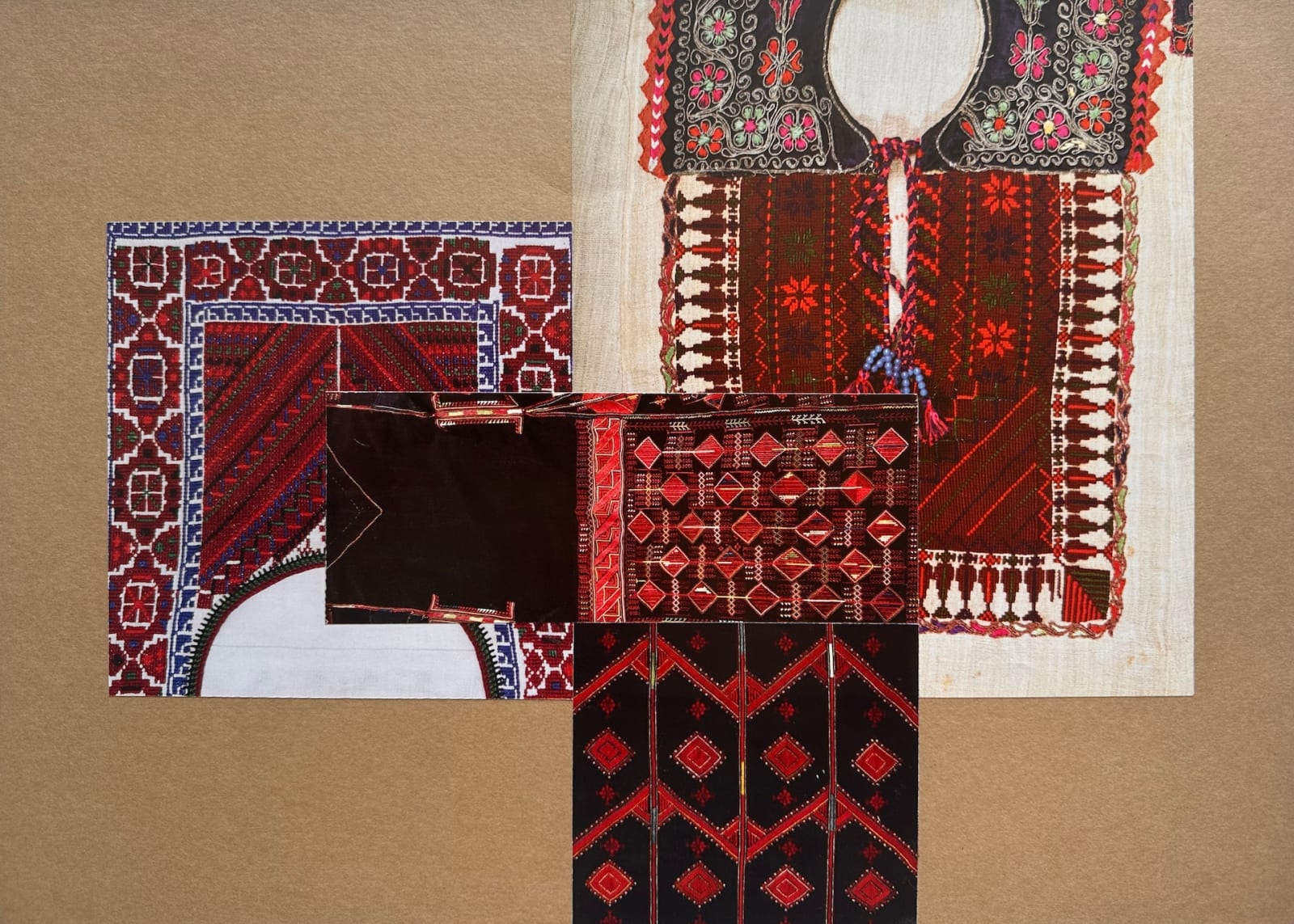 Hazem Harb, Stitching unity, 2024