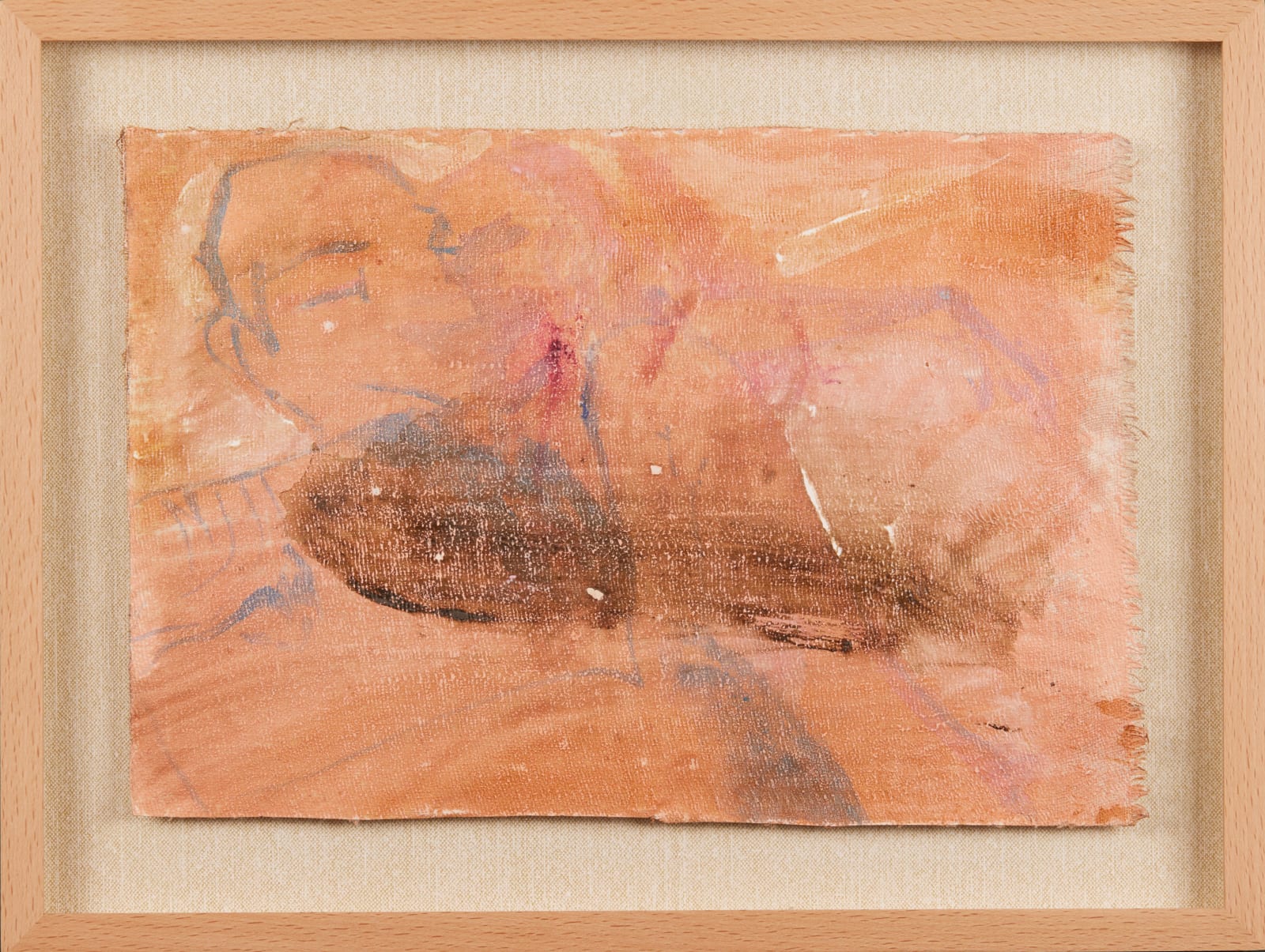 Chafa Ghaddar, Study for The Cave 1, 2022 - 2023