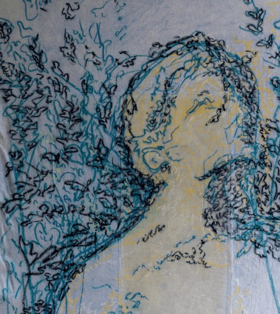 Malik Thomas Jalil, Sebastian on a Crucifix, 2024