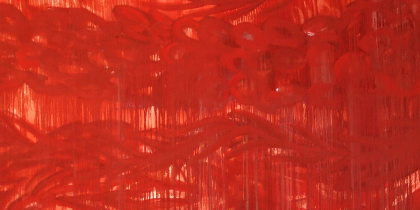 Alymamah Rashed Will These Soft Eyes of Mine Touch the Shape of Your Red Fronds? -‐ Diptych , 2, 2022 Oil on Canvas 150 x 300 cm 59 x 118 1/8 in (C00874)