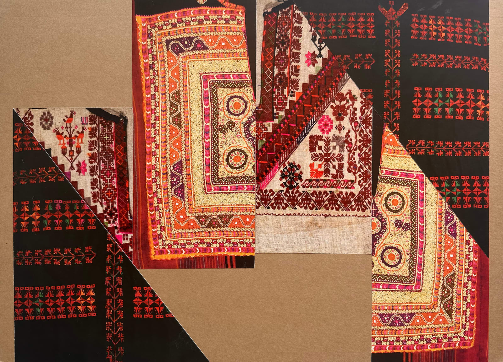Hazem Harb, Stitching unity, 2024