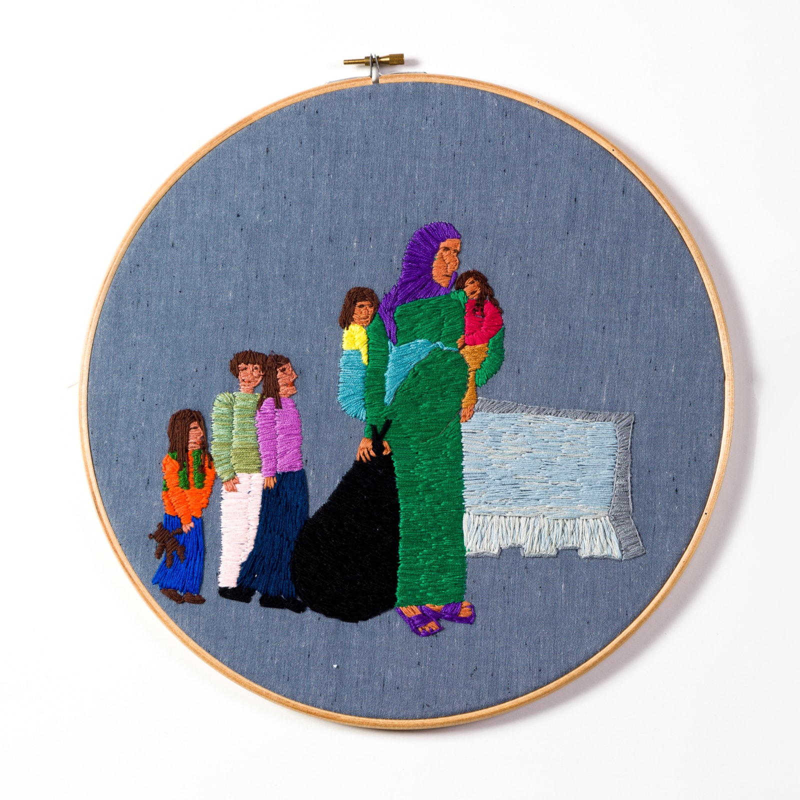 Aya Haidar, Crossing Borders, 2024