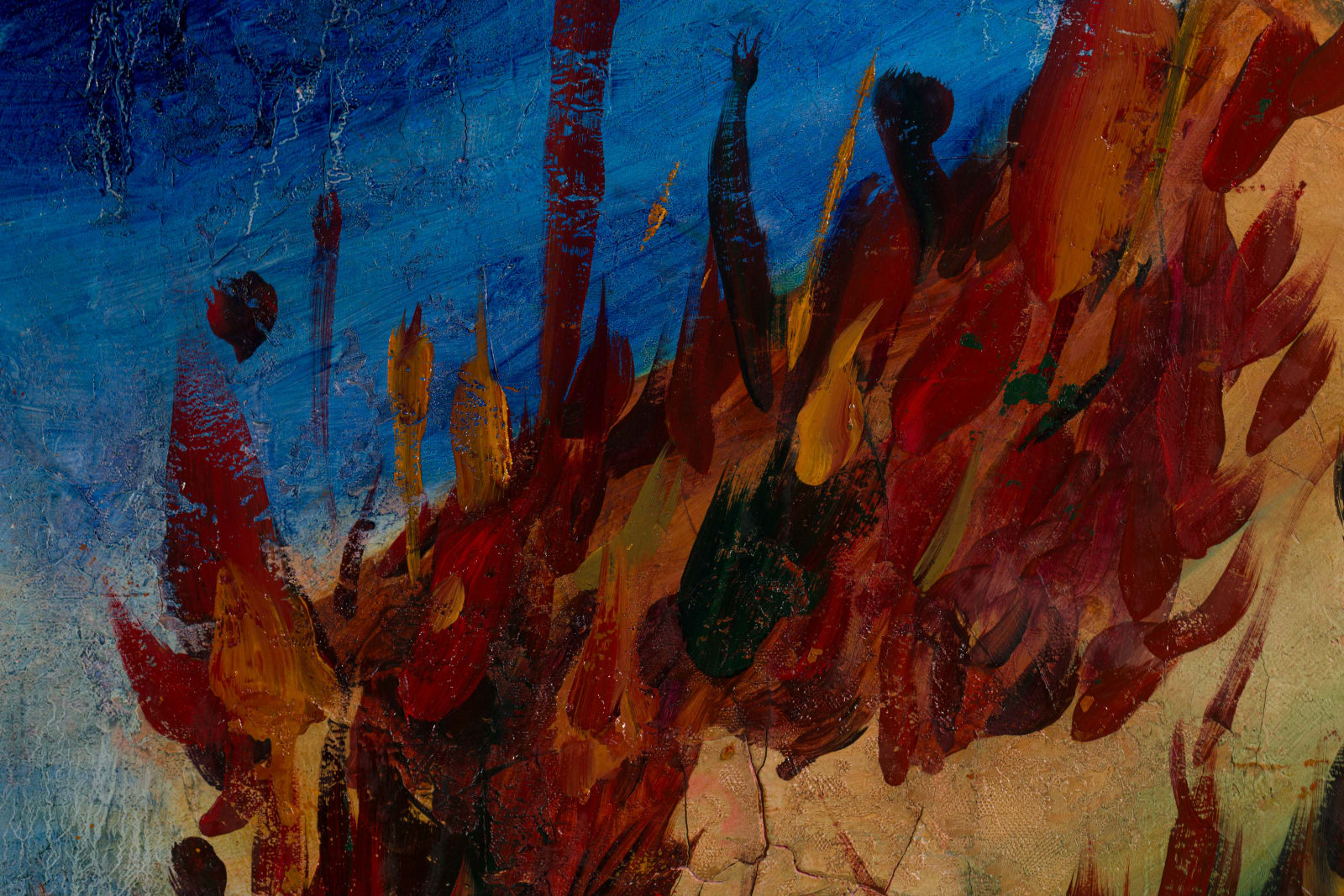 Chafa Ghaddar, Land filled, 2024