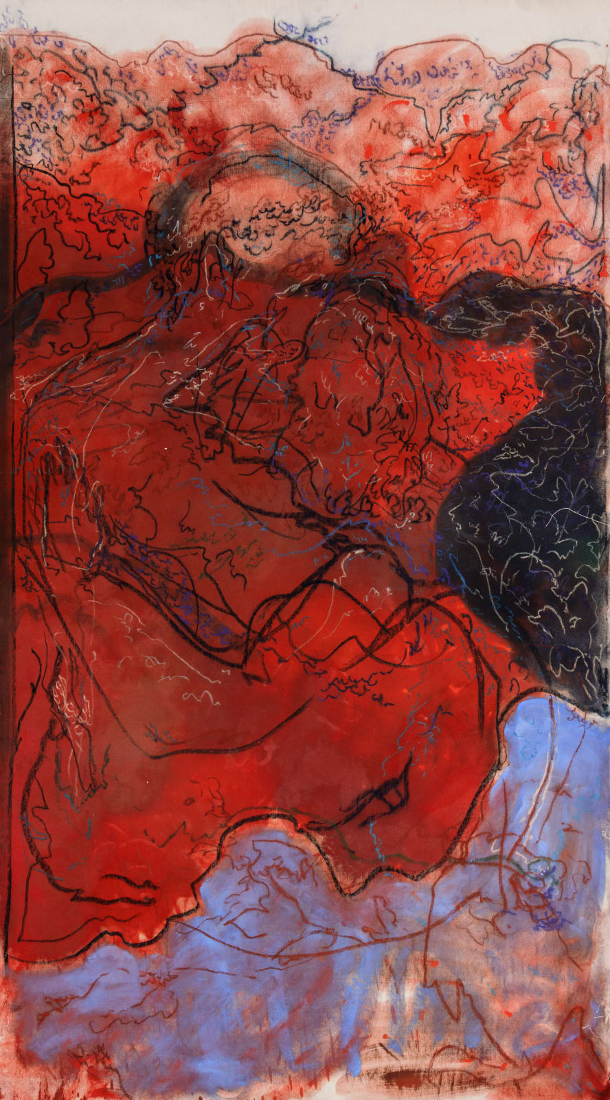 Malik Thomas Jalil, Embracing Couple, 2024