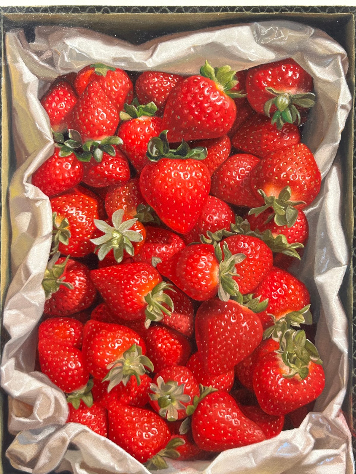 Michael Halak, Holy-Land Products: Strawberries, 2024