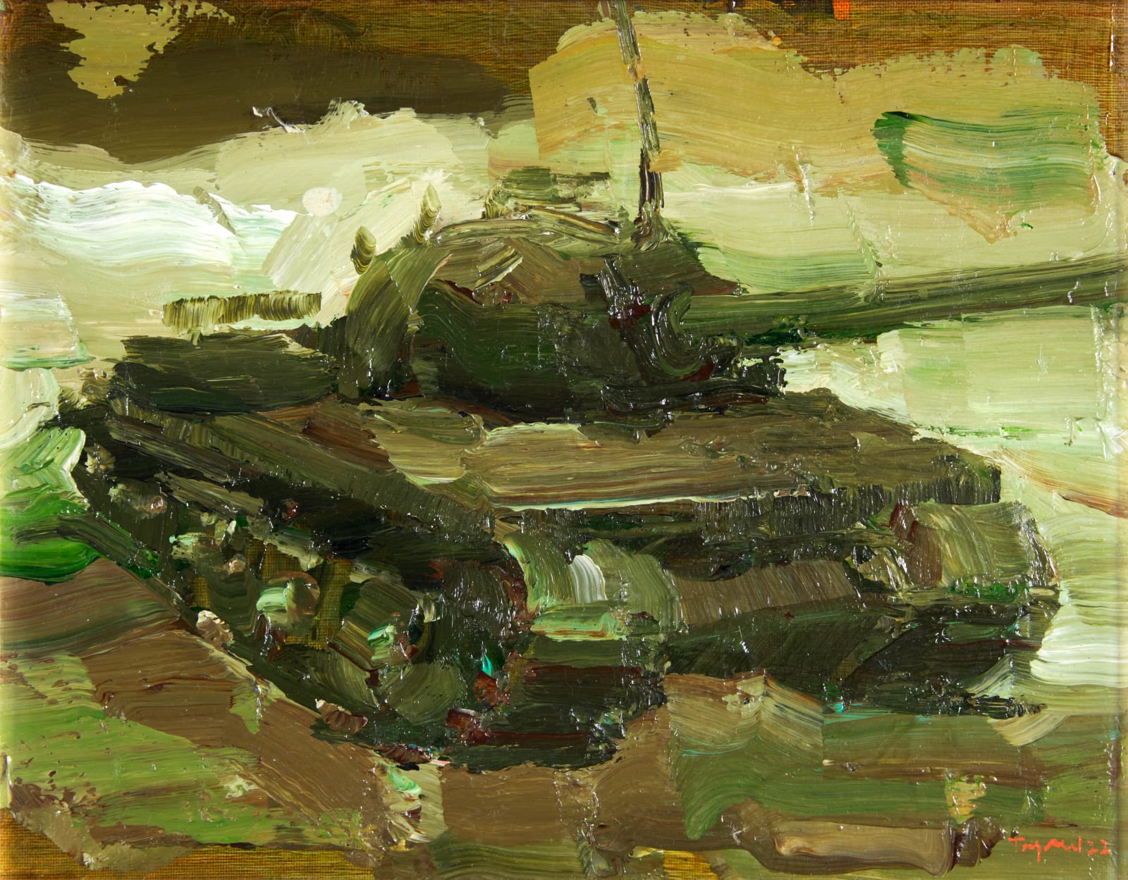 Tagreed Darghouth, The Tank Series, 5, 2023