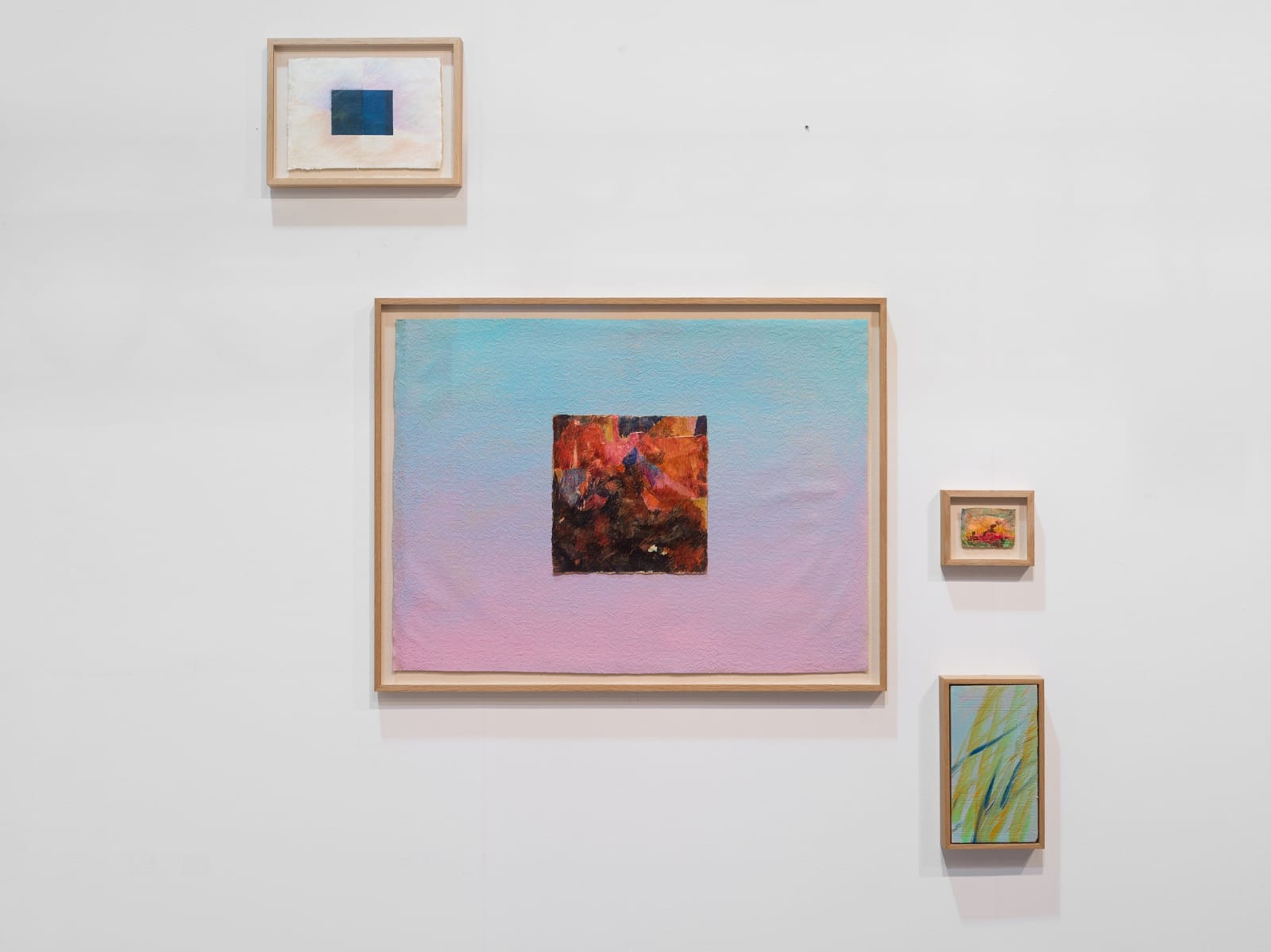 Chafa Ghaddar, Leaning into the nights #19, 2025