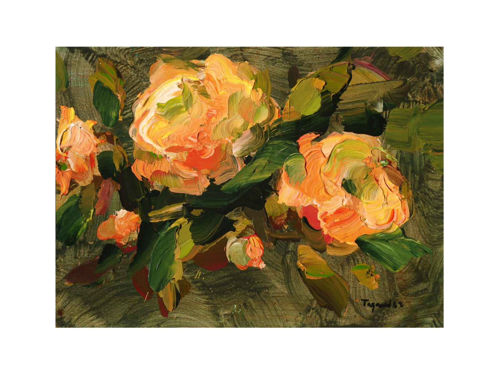 Tagreed Darghouth, To My father, From Van Gogh's Bouquets, 26, 2022