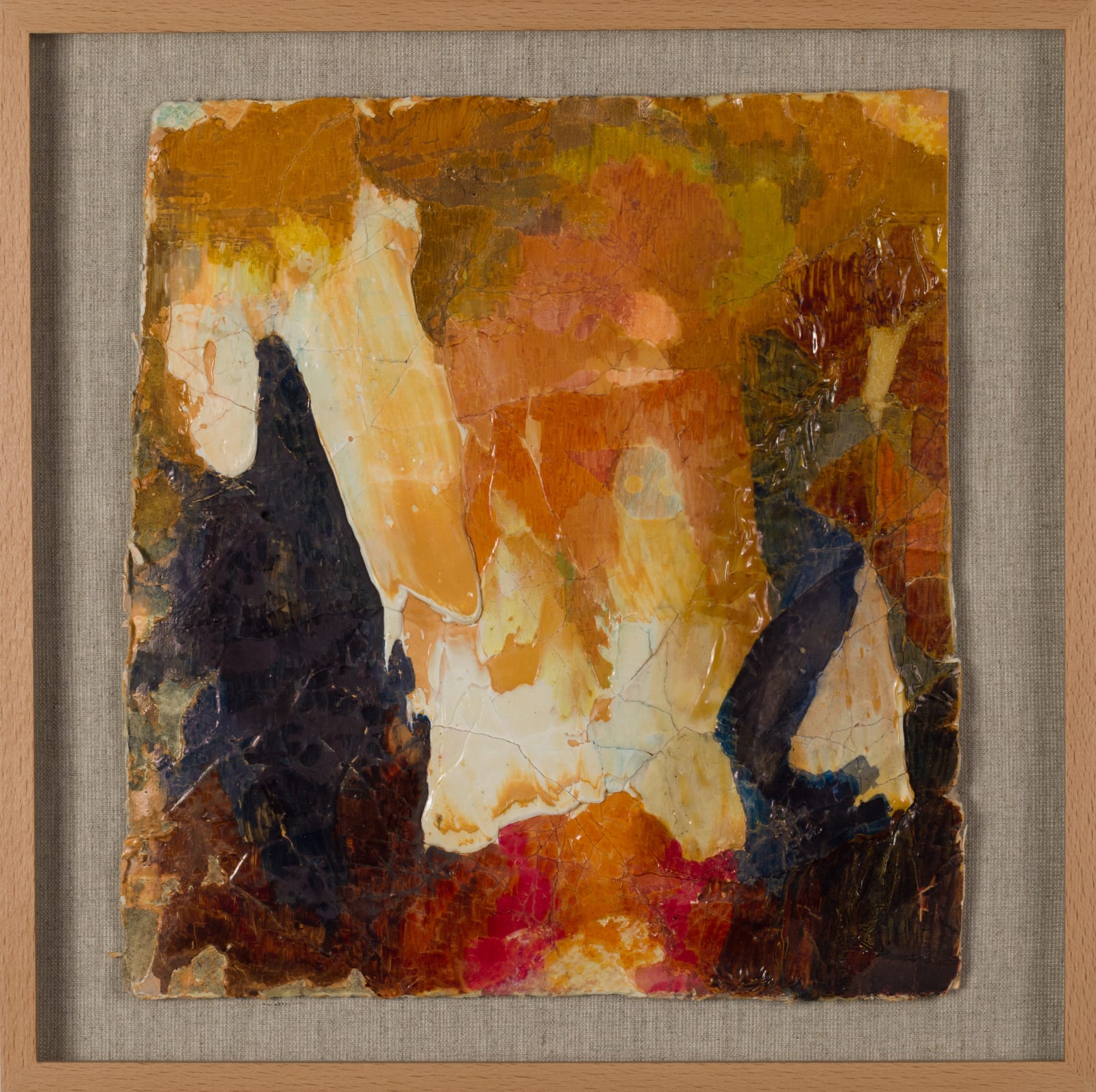 Chafa Ghaddar, Wildfire series #1, 2024