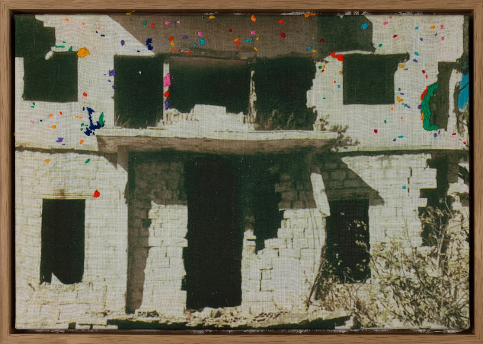 Aya Haidar, Seamstress series #4, 2024