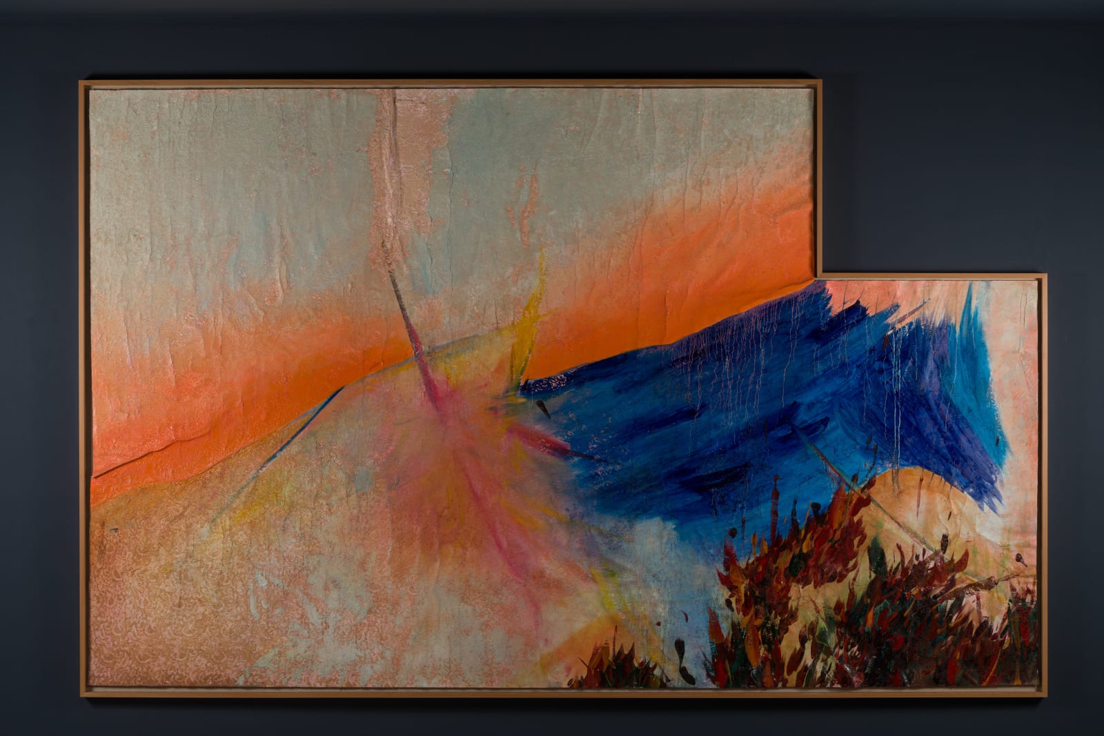 Chafa Ghaddar, Land filled, 2024