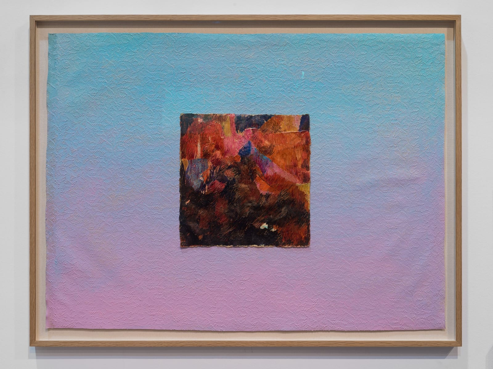 Chafa Ghaddar, Leaning into the nights #17, 2025