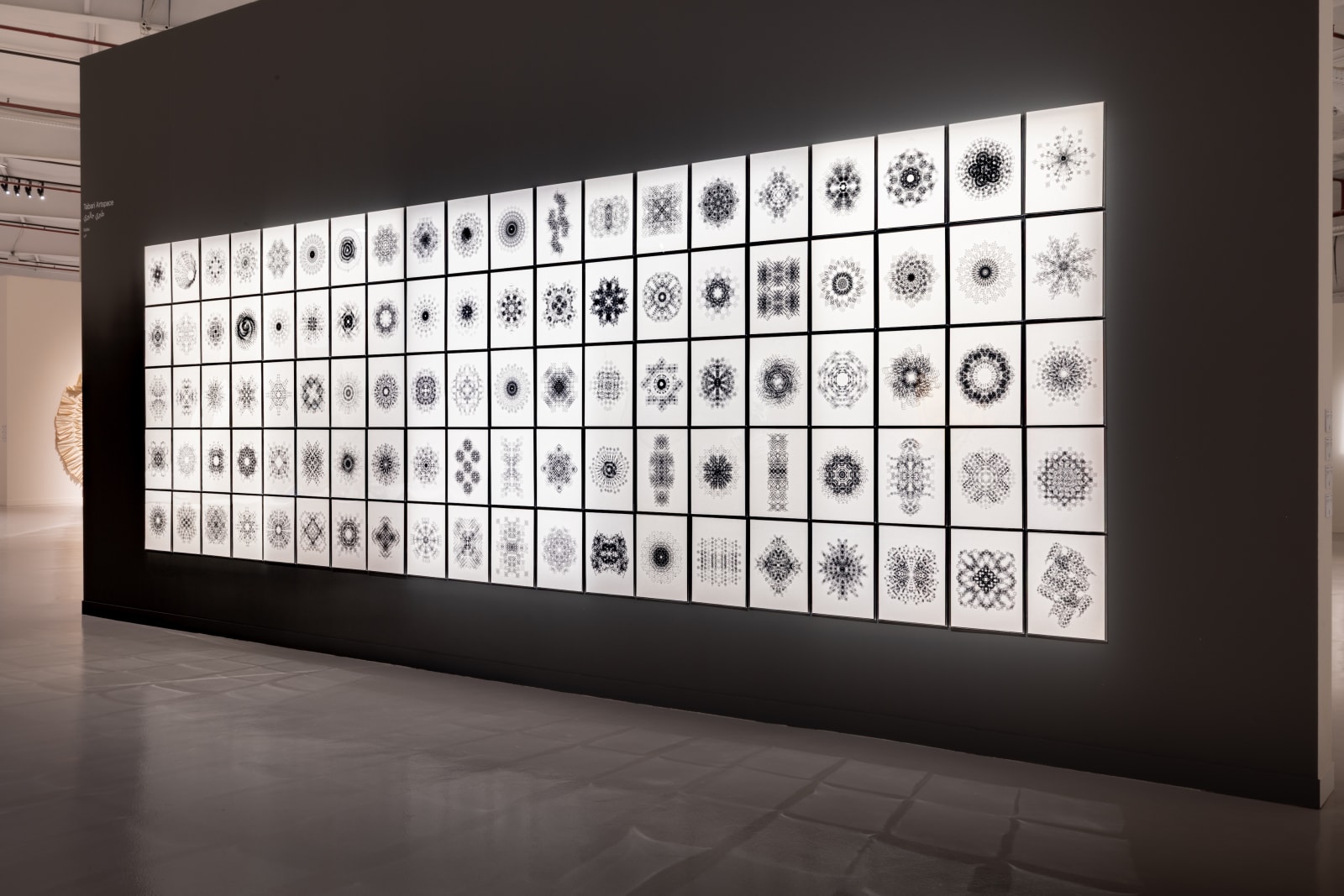 Lulwah Al Homoud, The Language of Existence , Final edition Book 100 artworks, 2018