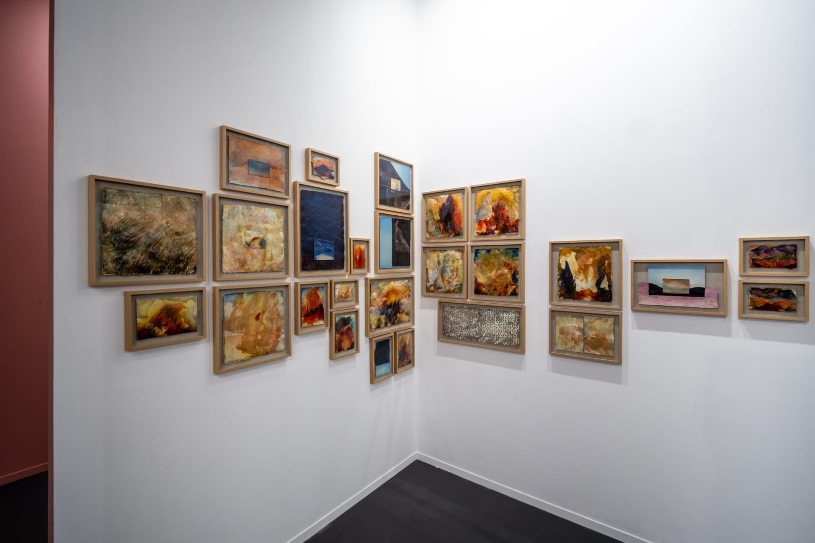 Chafa Ghaddar, Wildfire series #47, 2024