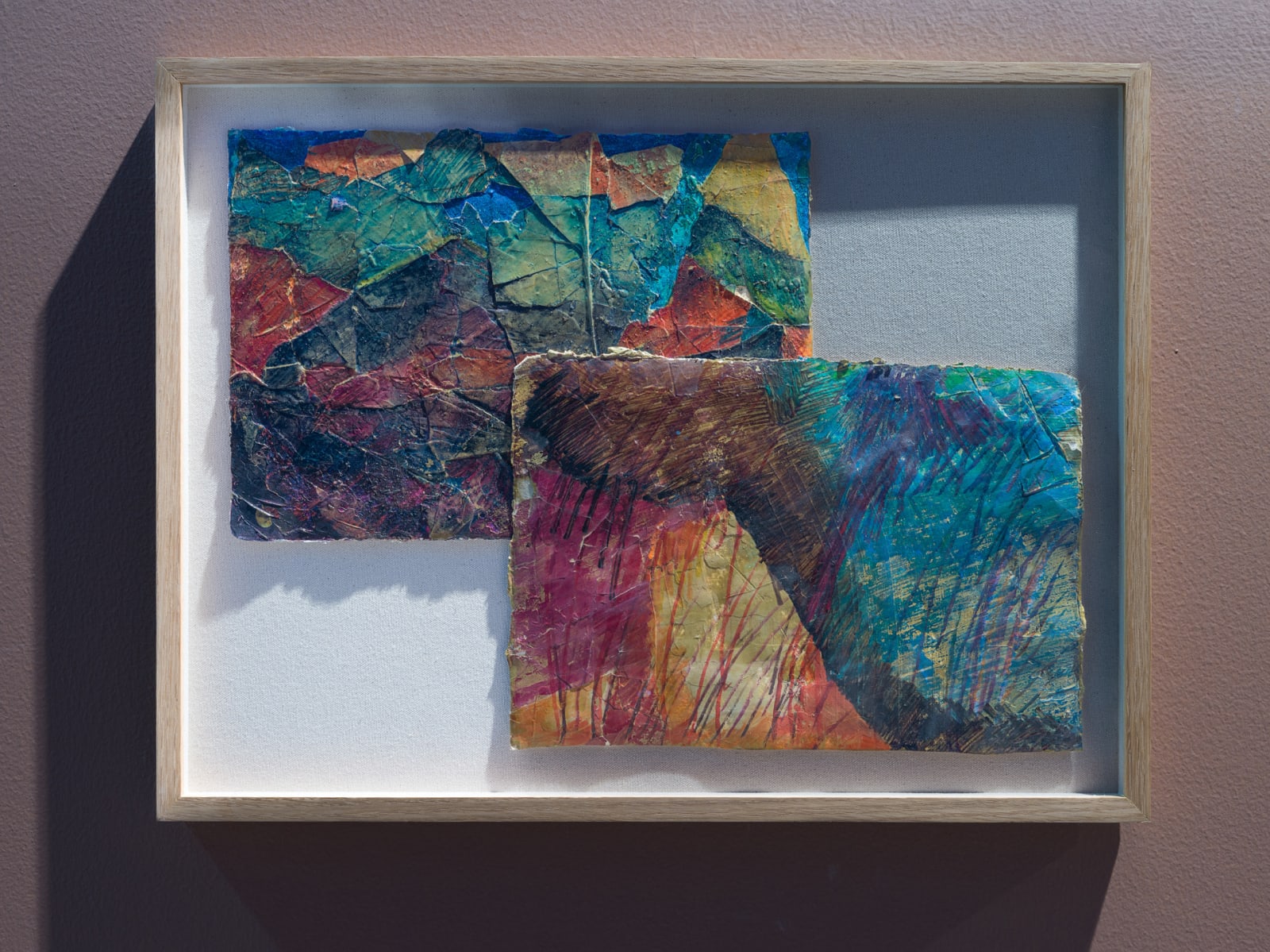 Chafa Ghaddar, Leaning into the nights #16, 2025