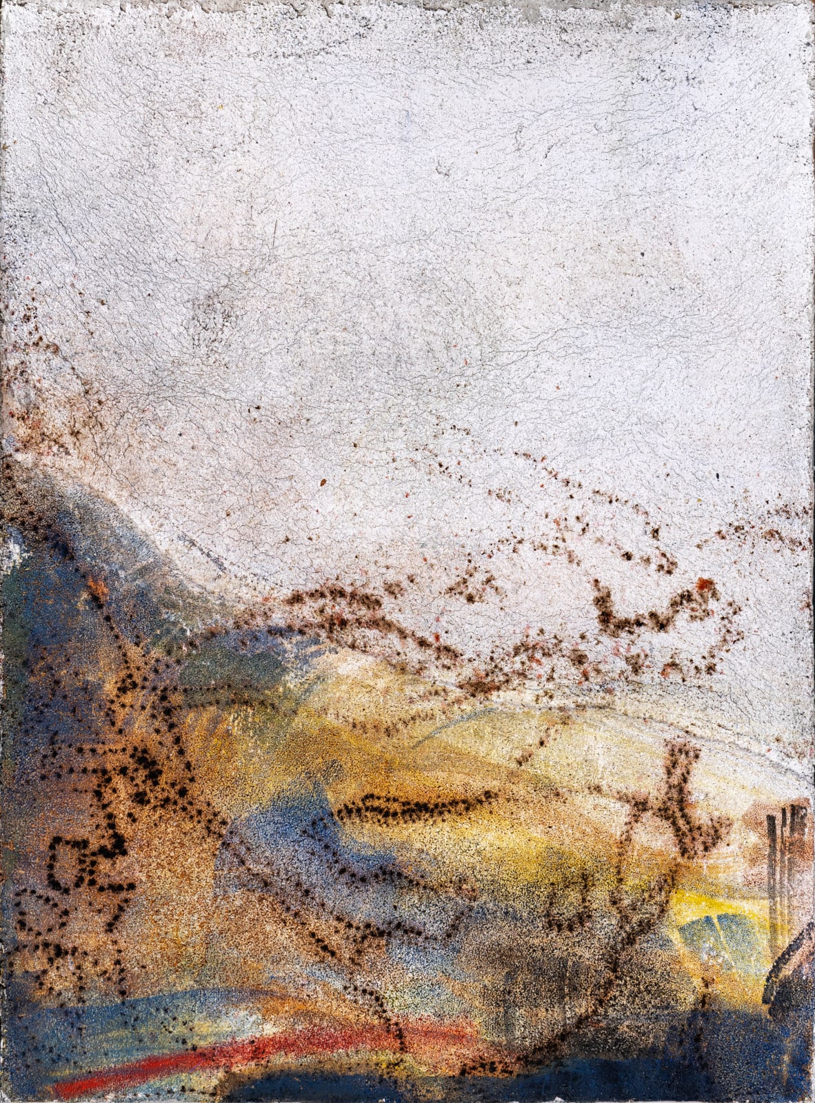 Chafa Ghaddar, Studies of Grass 4, 2022 - 2023