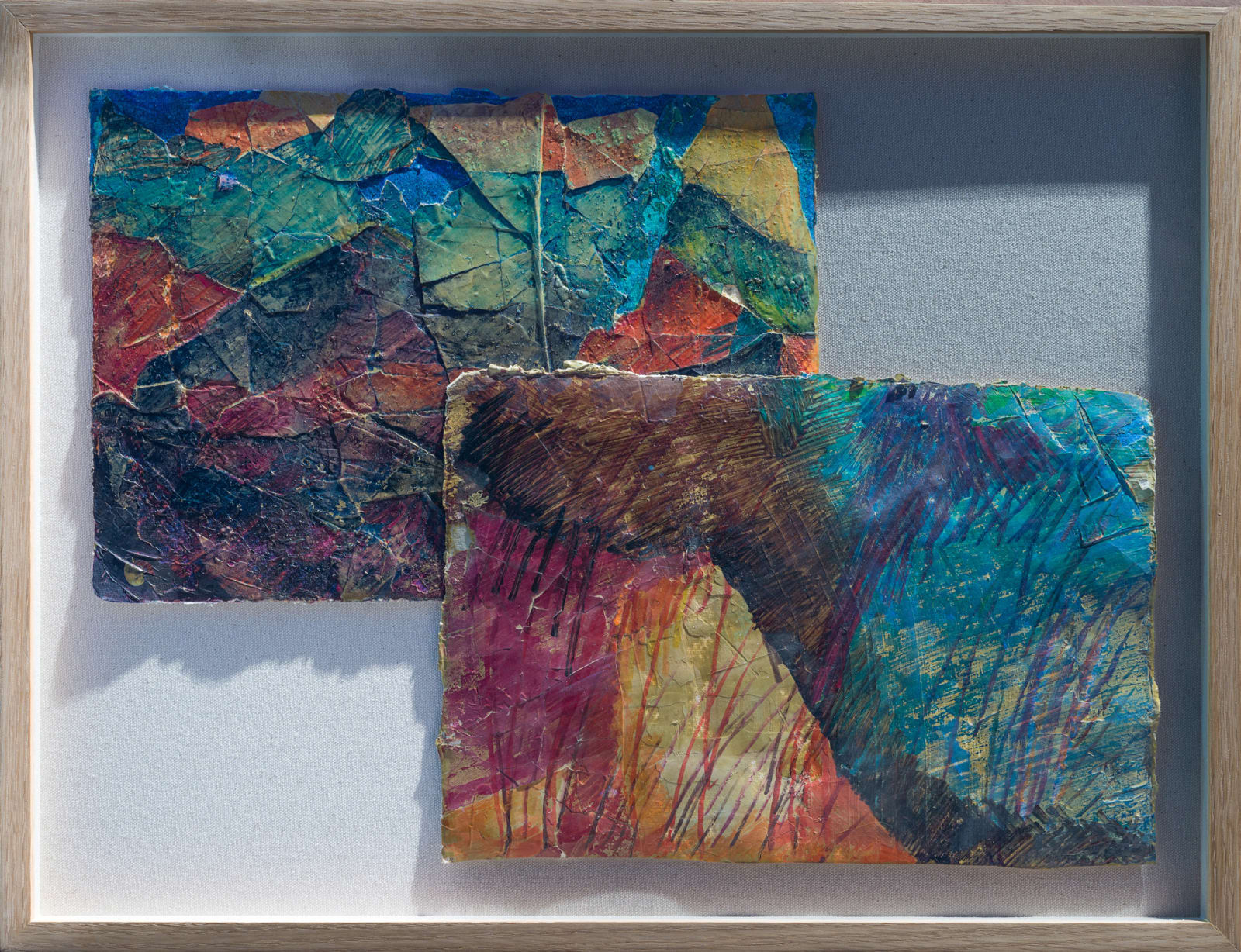 Chafa Ghaddar, Leaning into the nights #16, 2025