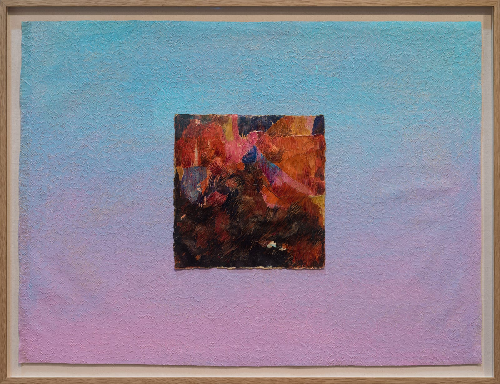 Chafa Ghaddar, Leaning into the nights #17, 2025