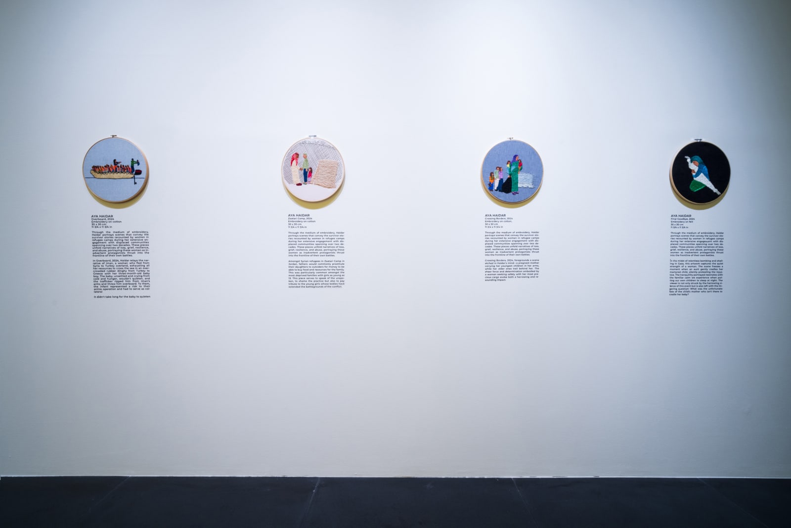 Aya Haidar, Crossing Borders, 2024