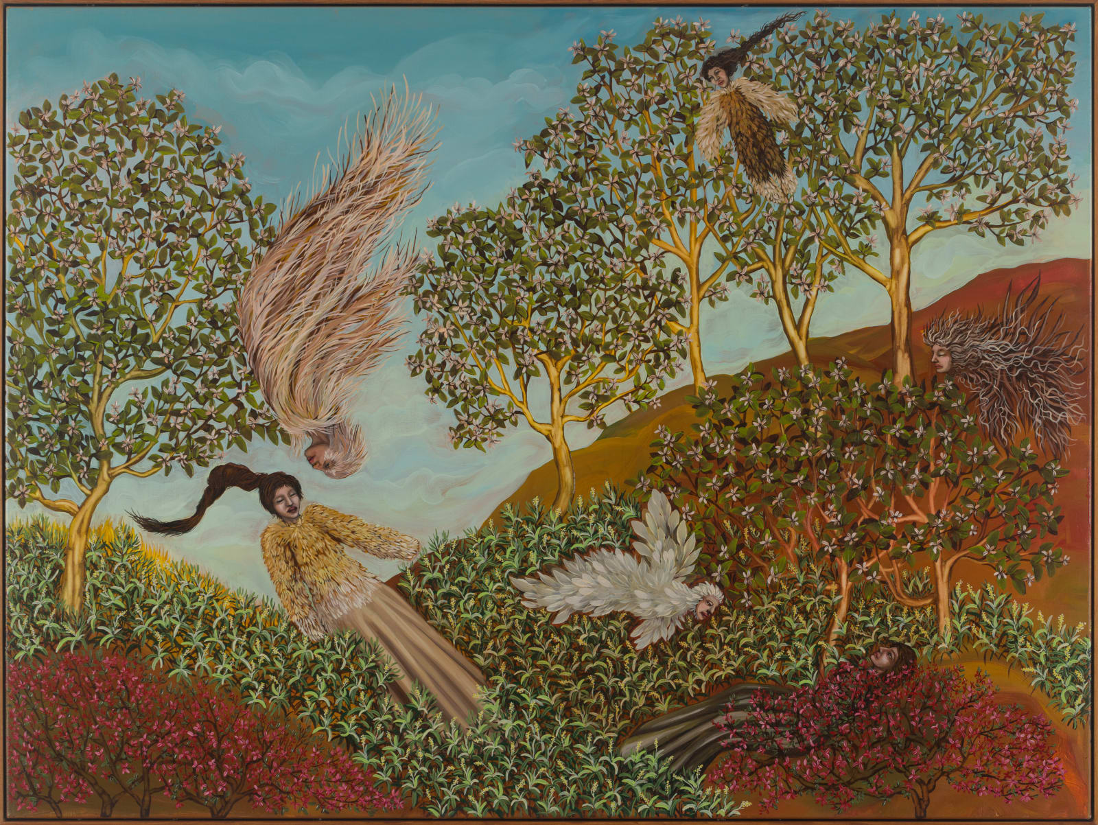 Randa Maddah, Hanging Gardens #2, 2023-2024