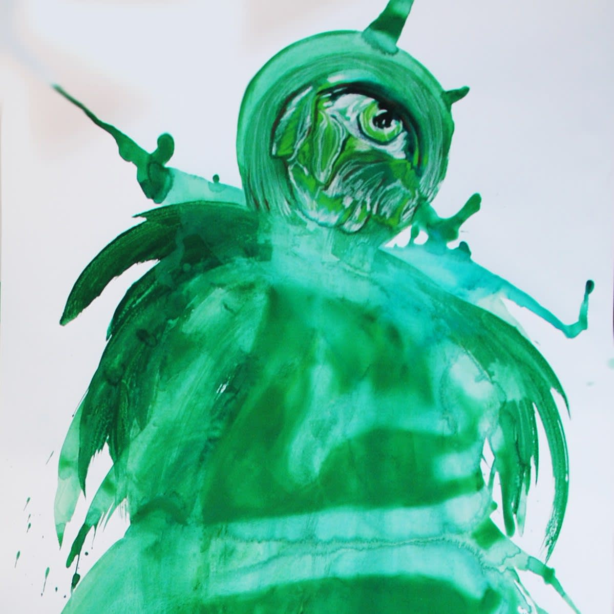 Alymamah Rashed, Green Stems Hold The Fields of You and I (What is eternity without you?) #2, 2024