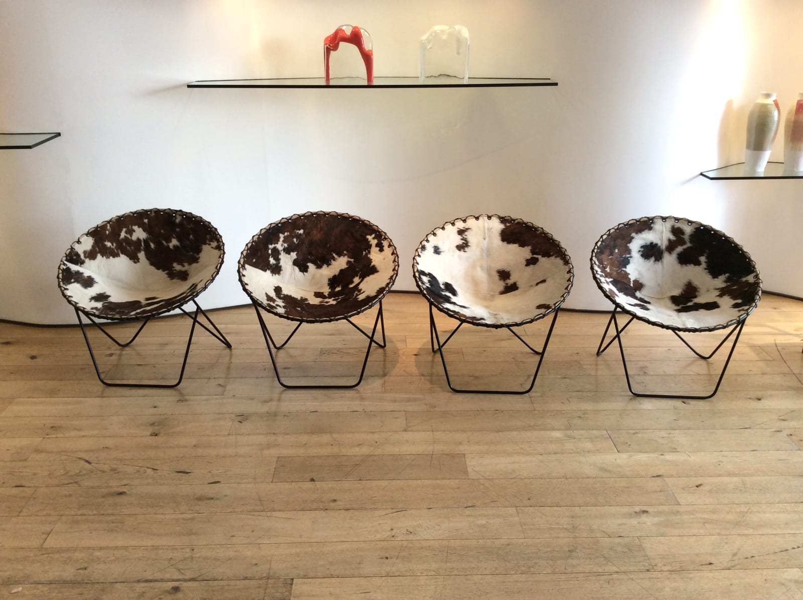 Set of 4 Chairs, 1970s