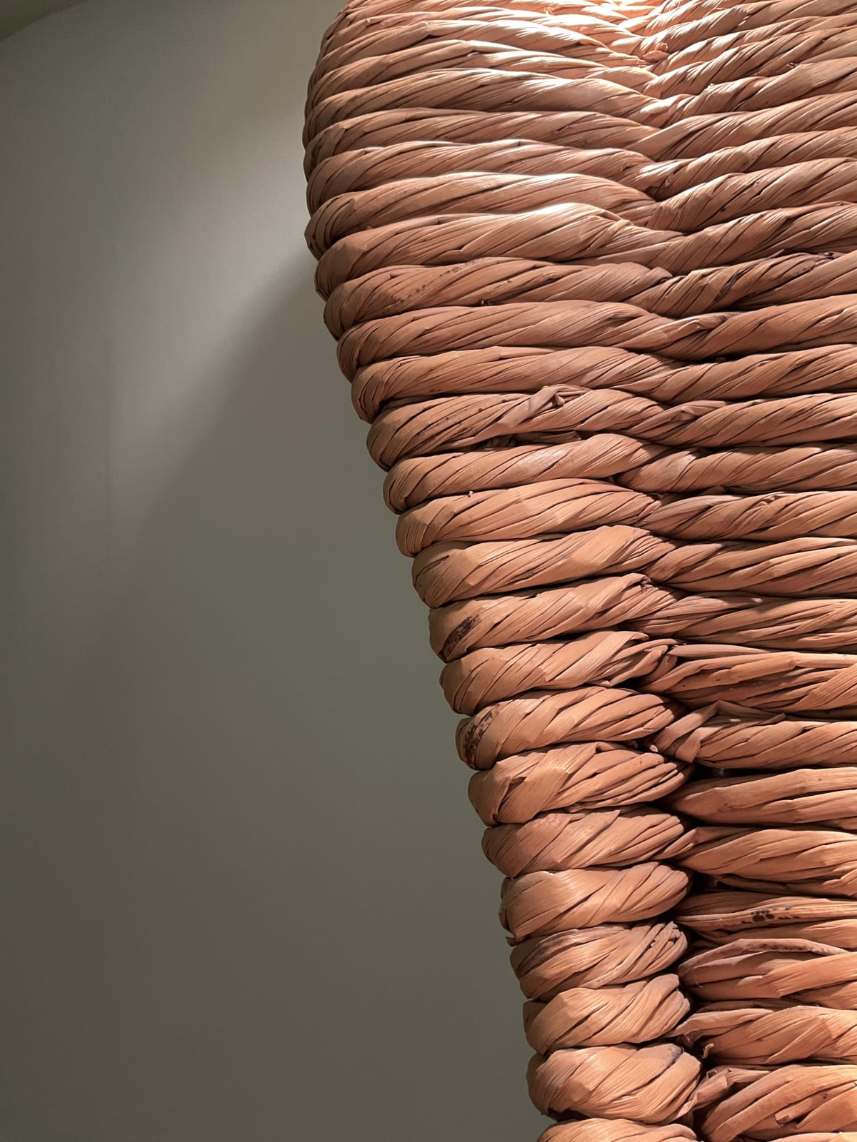 Tom Dixon, S Chair, rafia, 1987