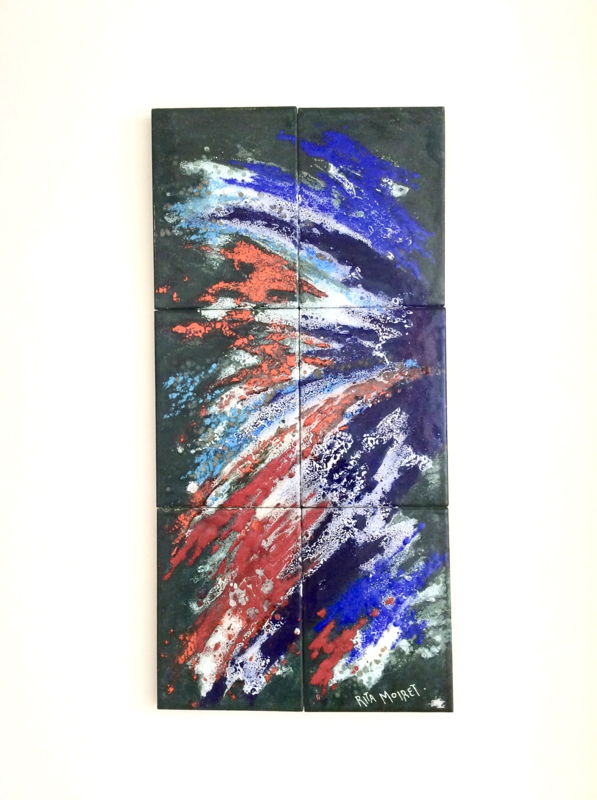 Rita Moiret, Abstract Splash Panel, 1960's