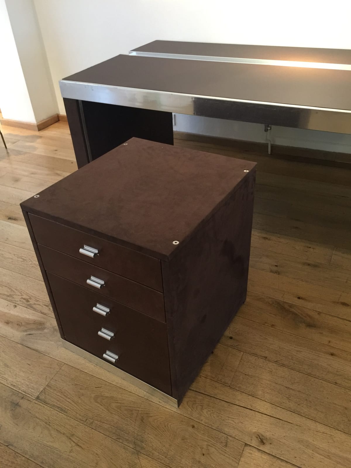 Guido Faleschini, 'Starblack' Desk and Side Cabinet, Designed in 1974